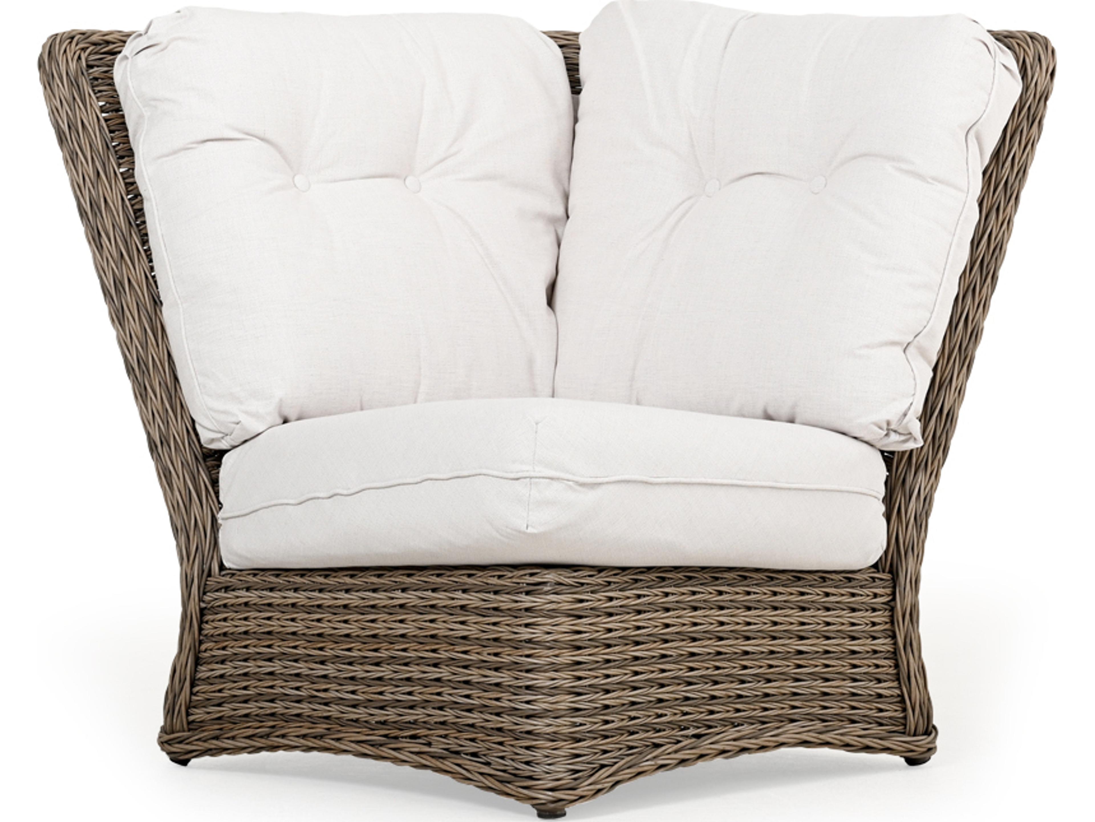 Watermark Living 4300 Series 90 Degree Curved Corner Outdoor Patio Lounge Chair