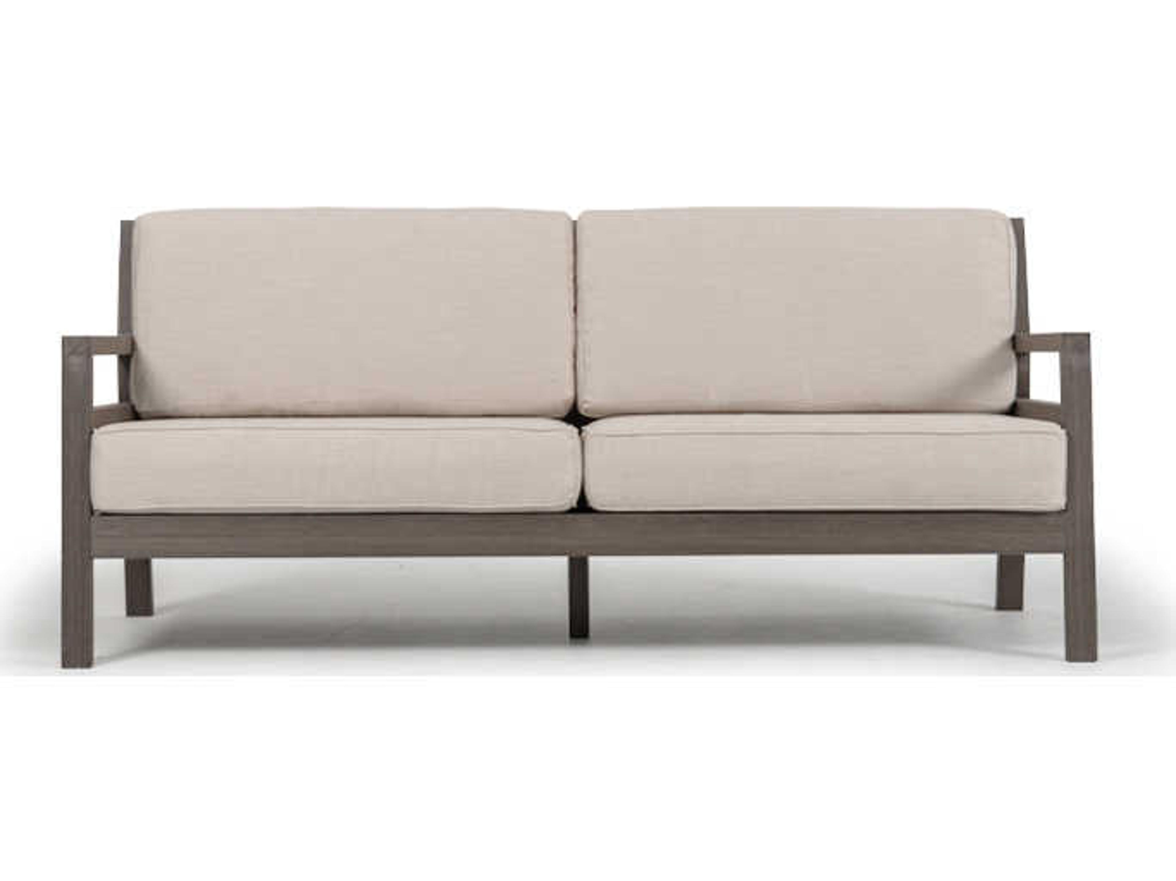 Watermark Living Miramar Teak Outdoor Sofa