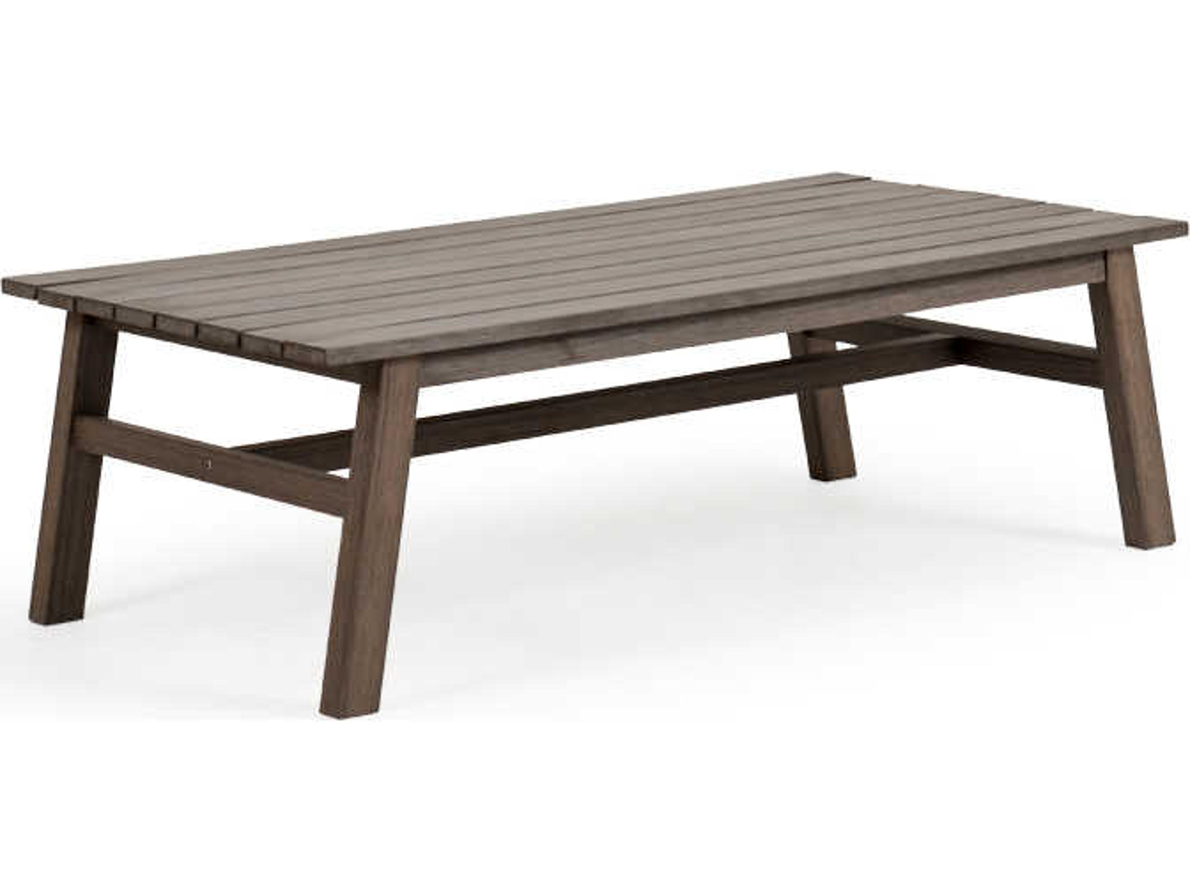 Watermark Living Miramar Teak Rectangular Outdoor Coffee Table