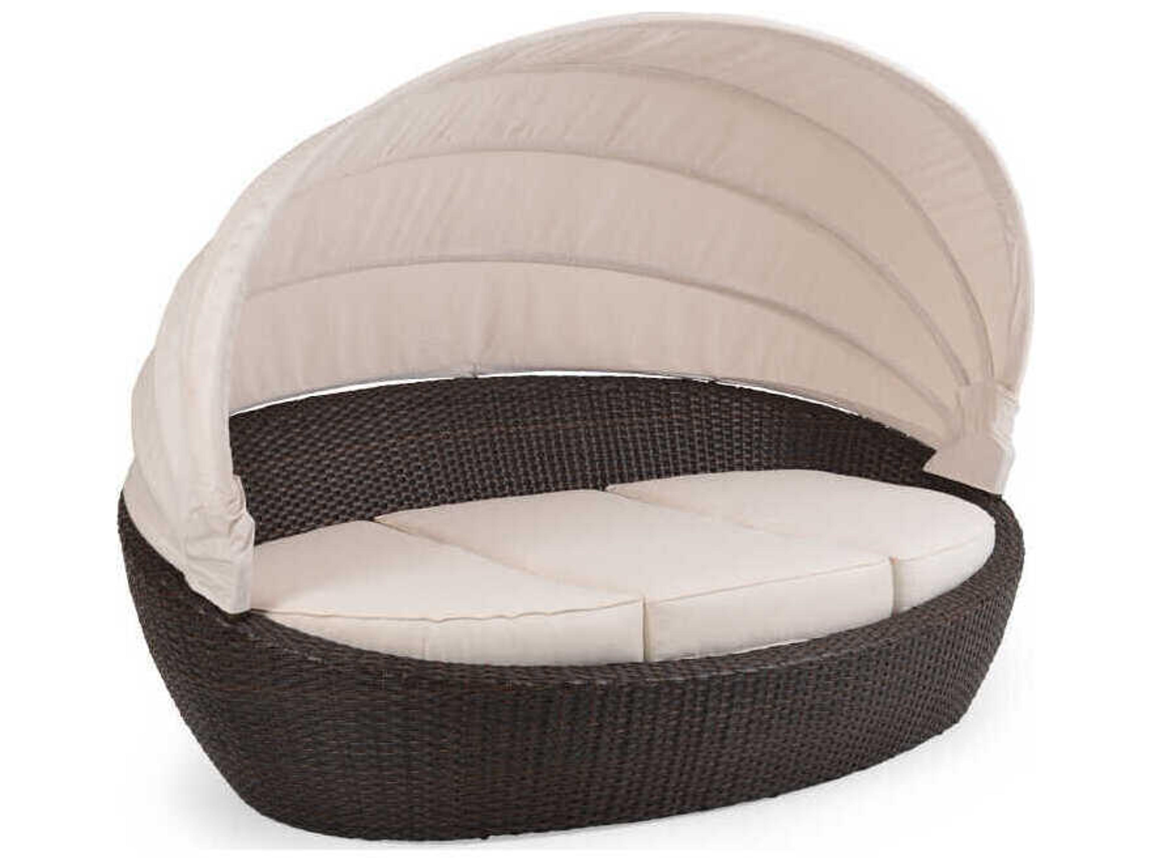 Watermark Living Alexandria Wicker Dog Outdoor Chaise Lounge