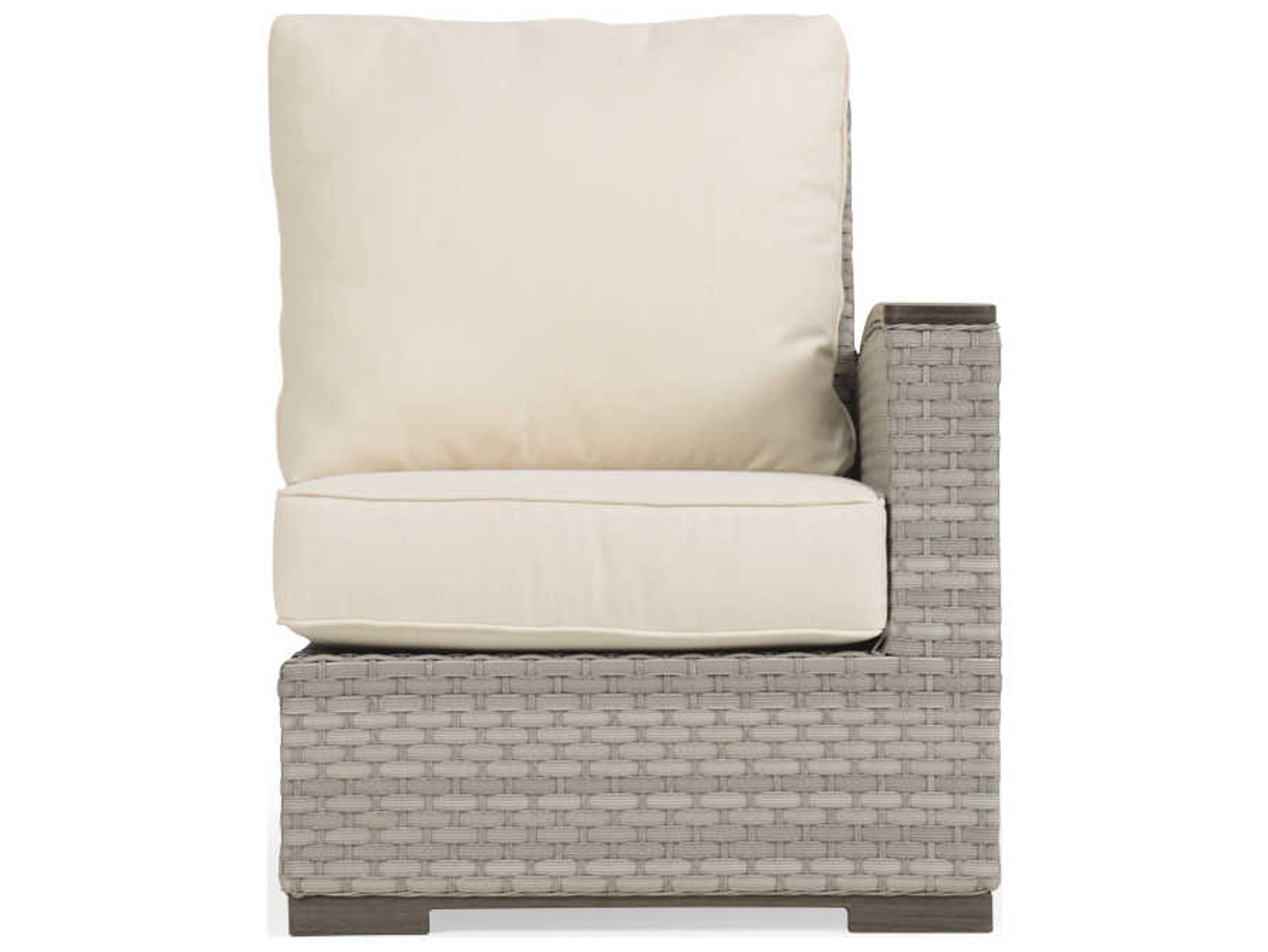Watermark Living Adair Wicker Right Arm Facing Outdoor Lounge Chair