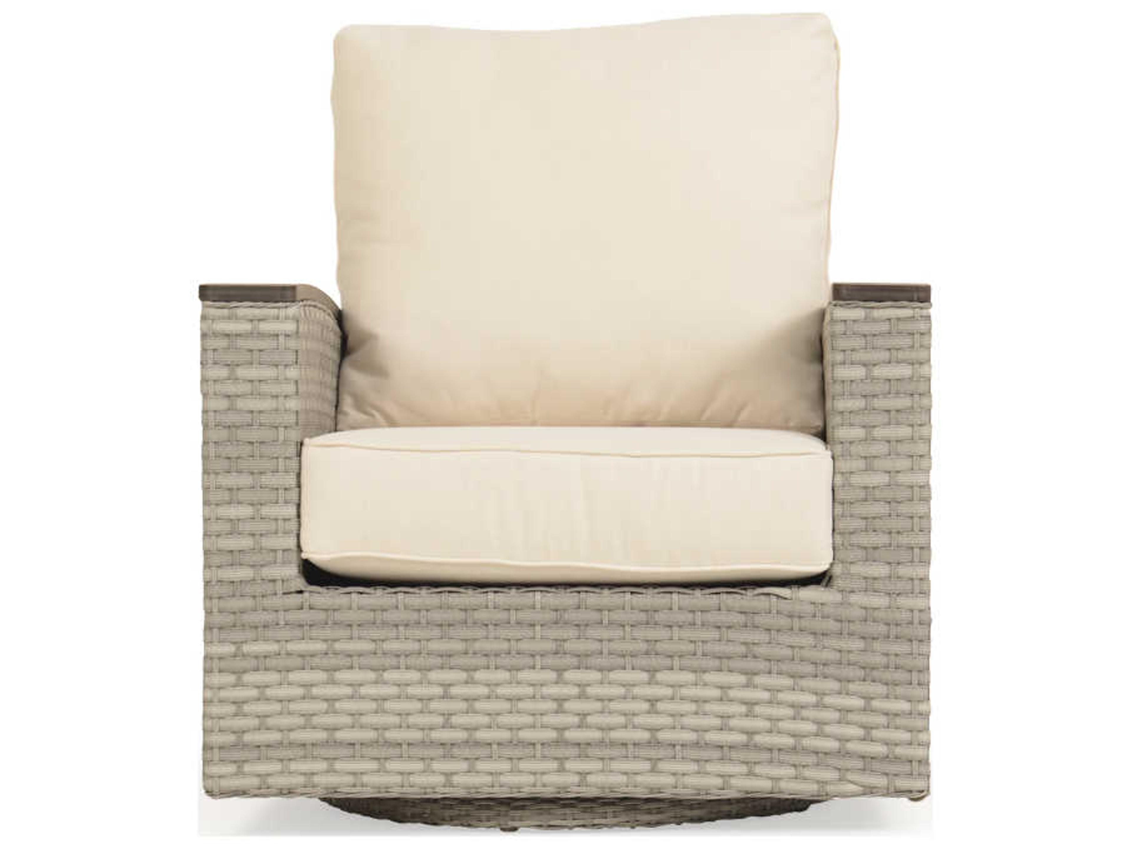 Watermark Living Adair Wicker Swivel Glider Outdoor Patio Lounge Chair