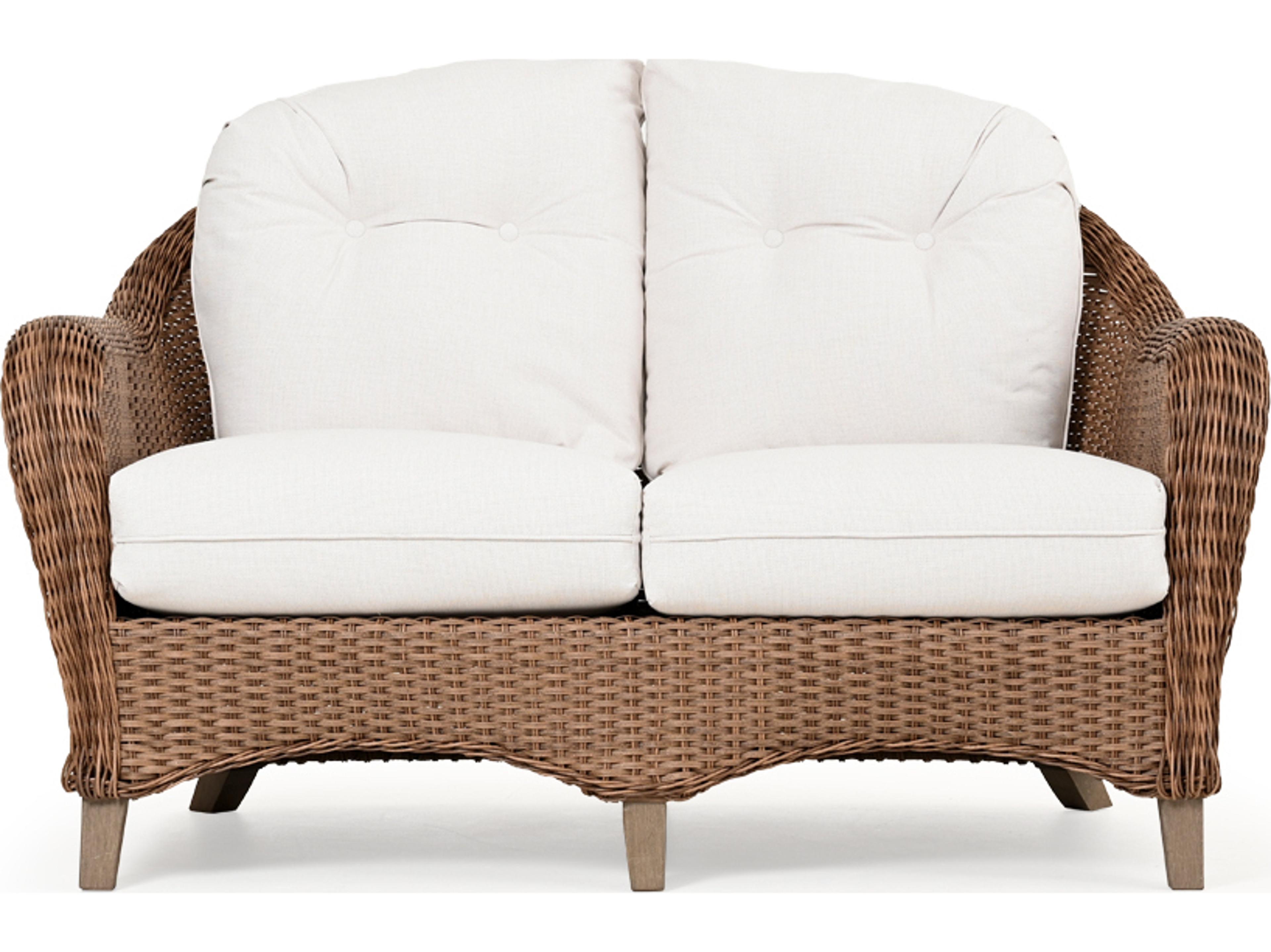 Watermark Living Edenton Wicker Patio Loveseat
