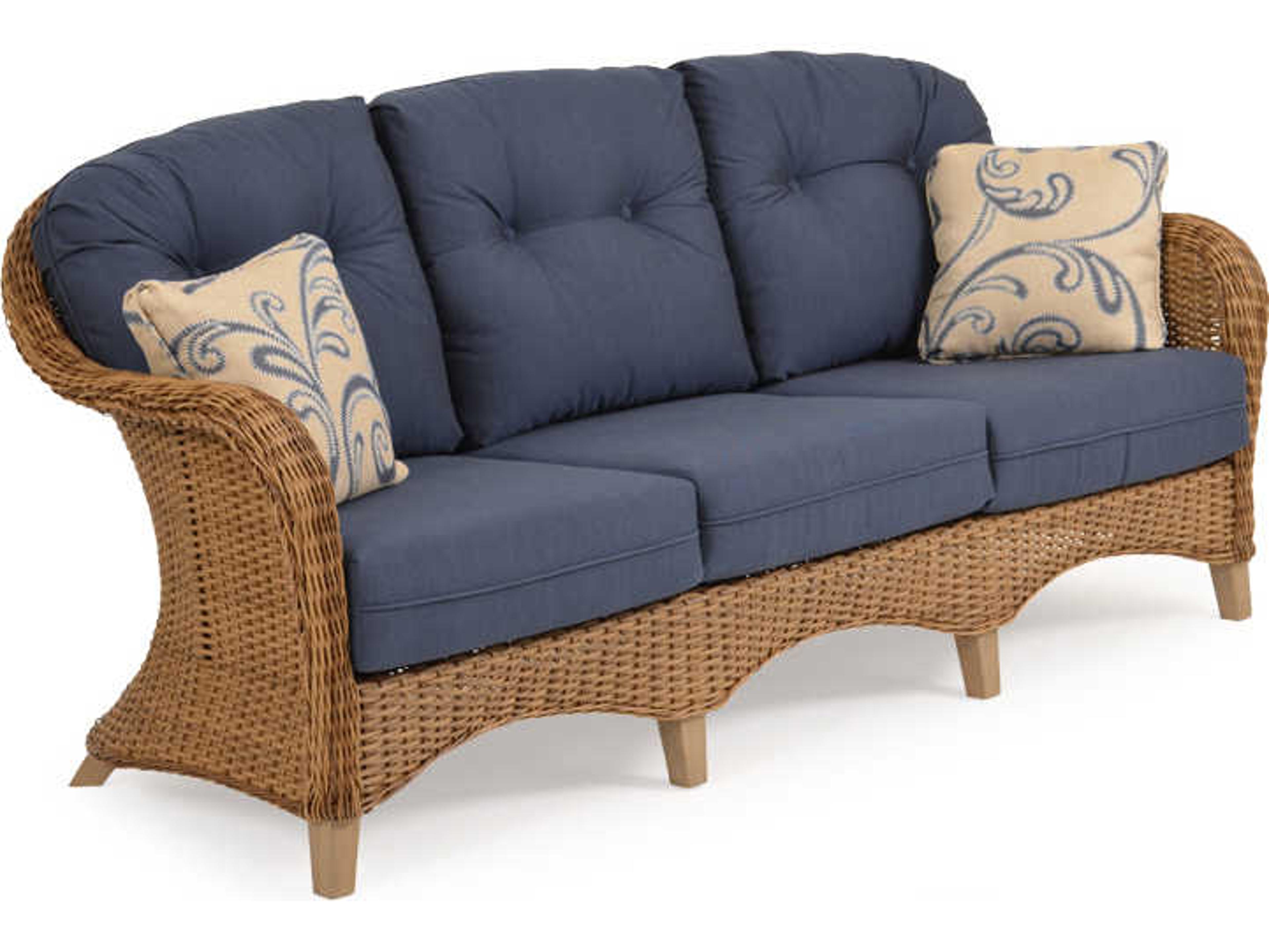 Watermark Living Quick Ship Edenton Wicker Outdoor Sofa