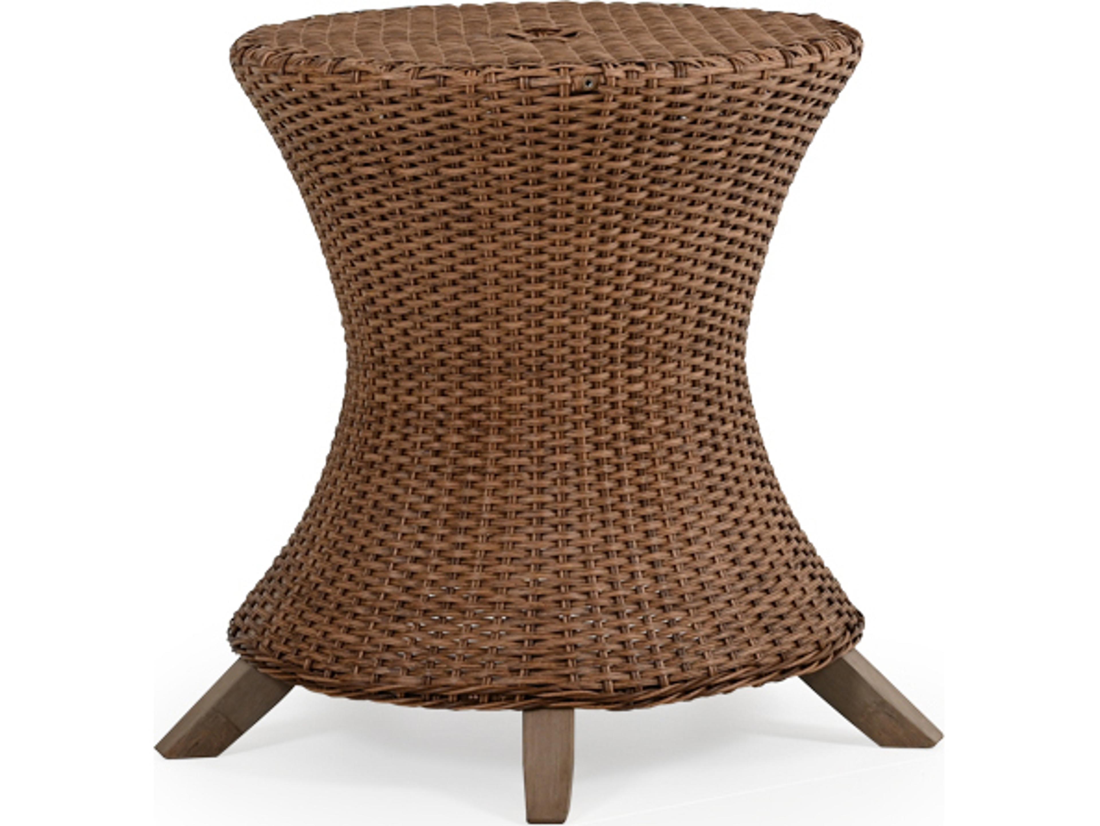 Watermark Living Edenton Wicker Round Dining Table Base