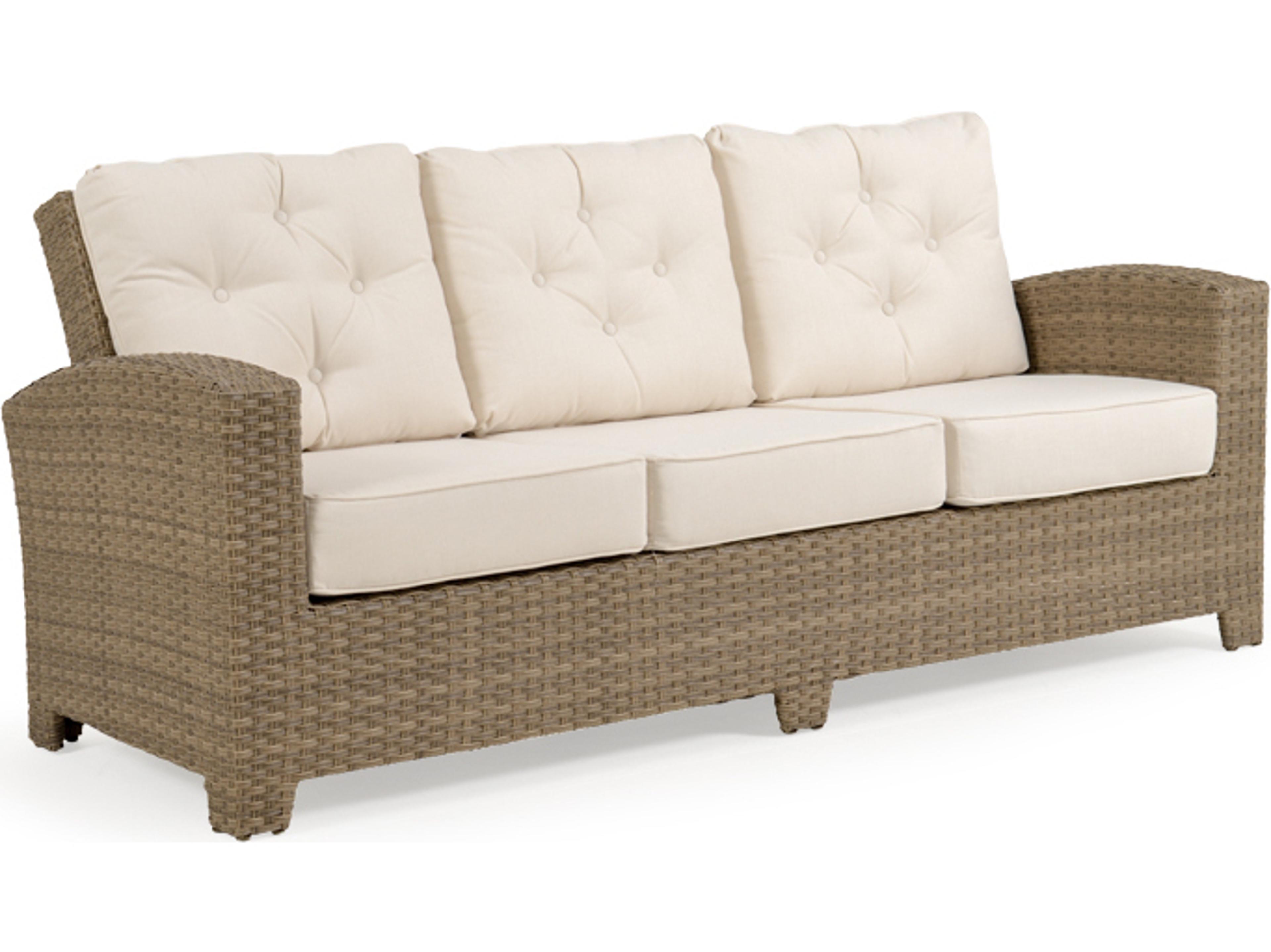 Watermark Living Seaside Wicker Outdoor Patio Sofa