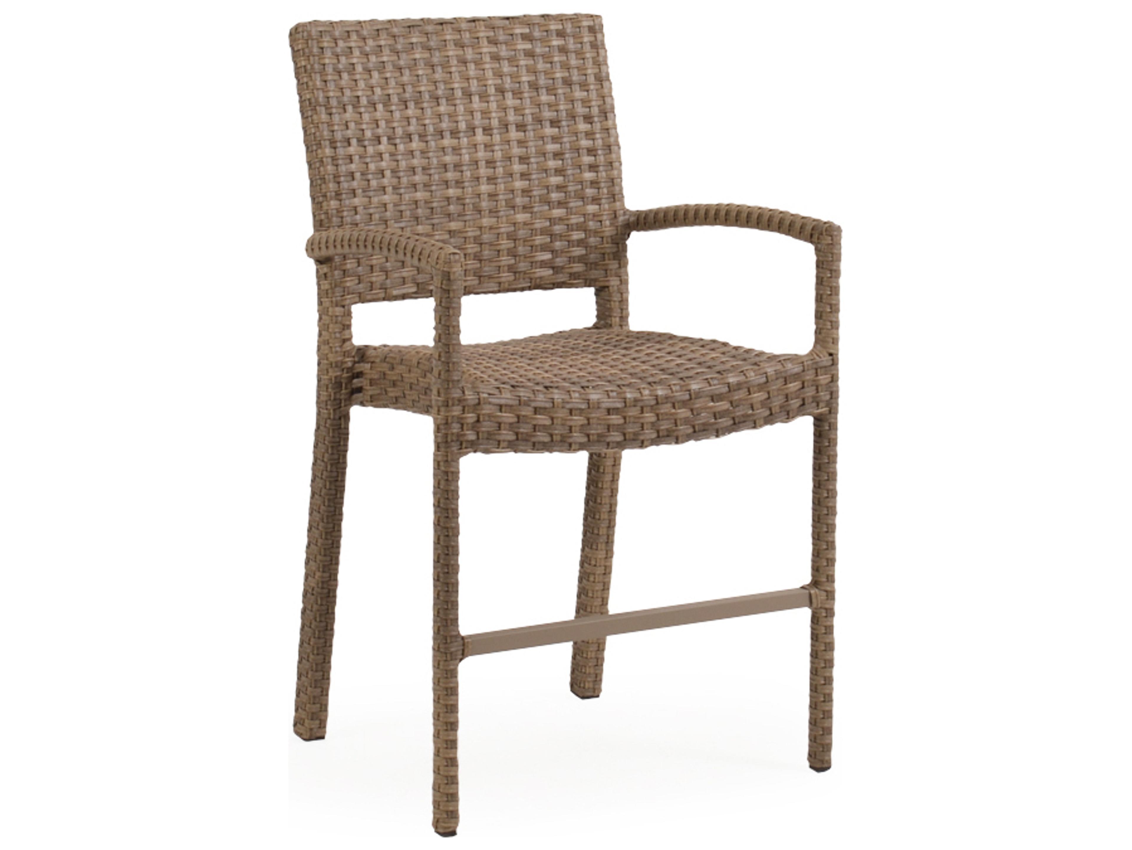 Watermark Living Seaside Wicker Counter Height Stool