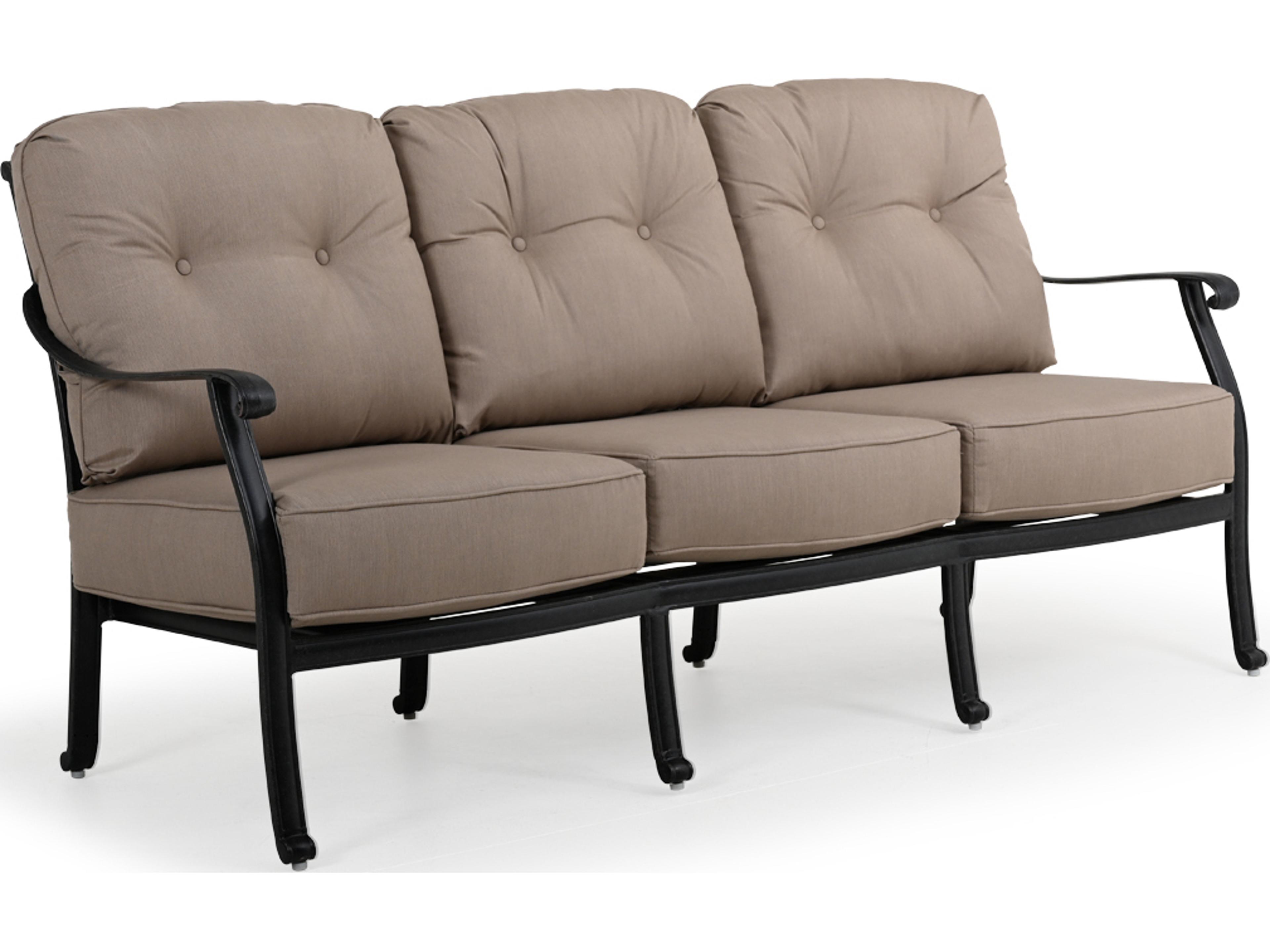 Watermark Living Dauphine Cast Aluminum Patio Sofa