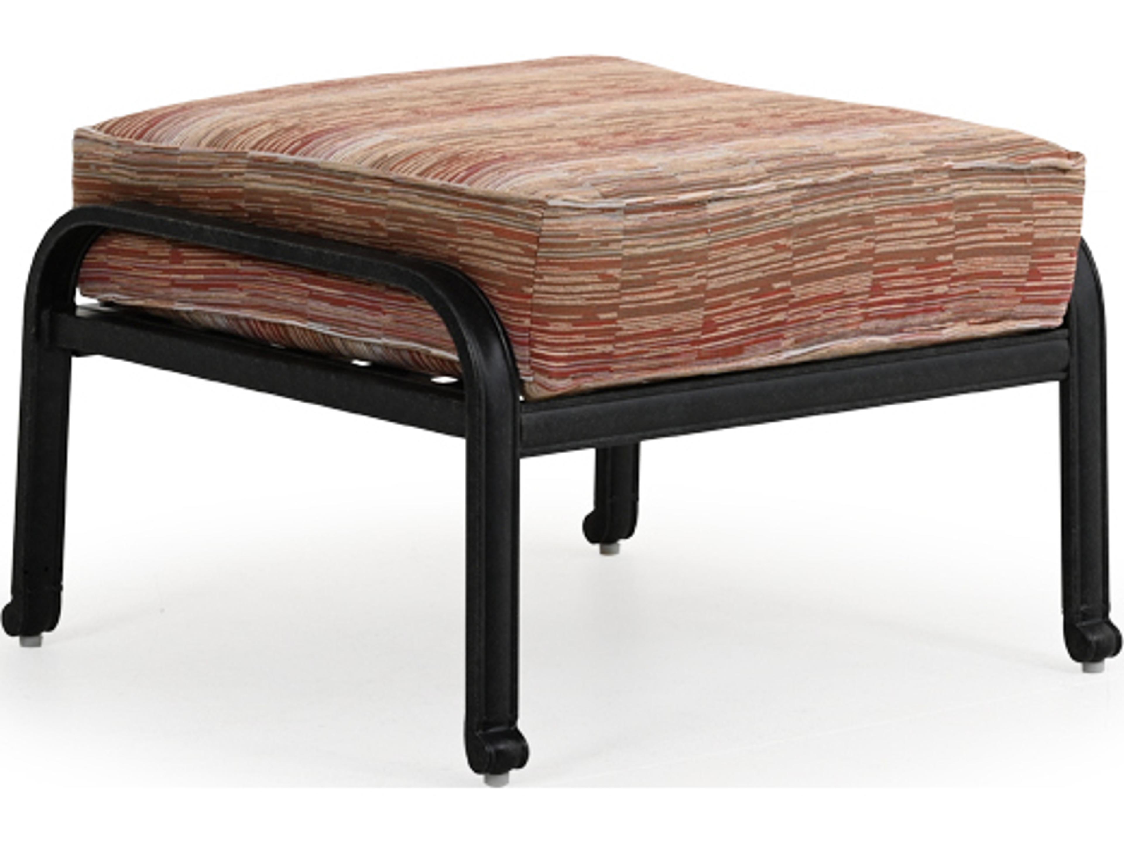 Watermark Living Dauphine Cast Aluminum Outdoor Ottoman