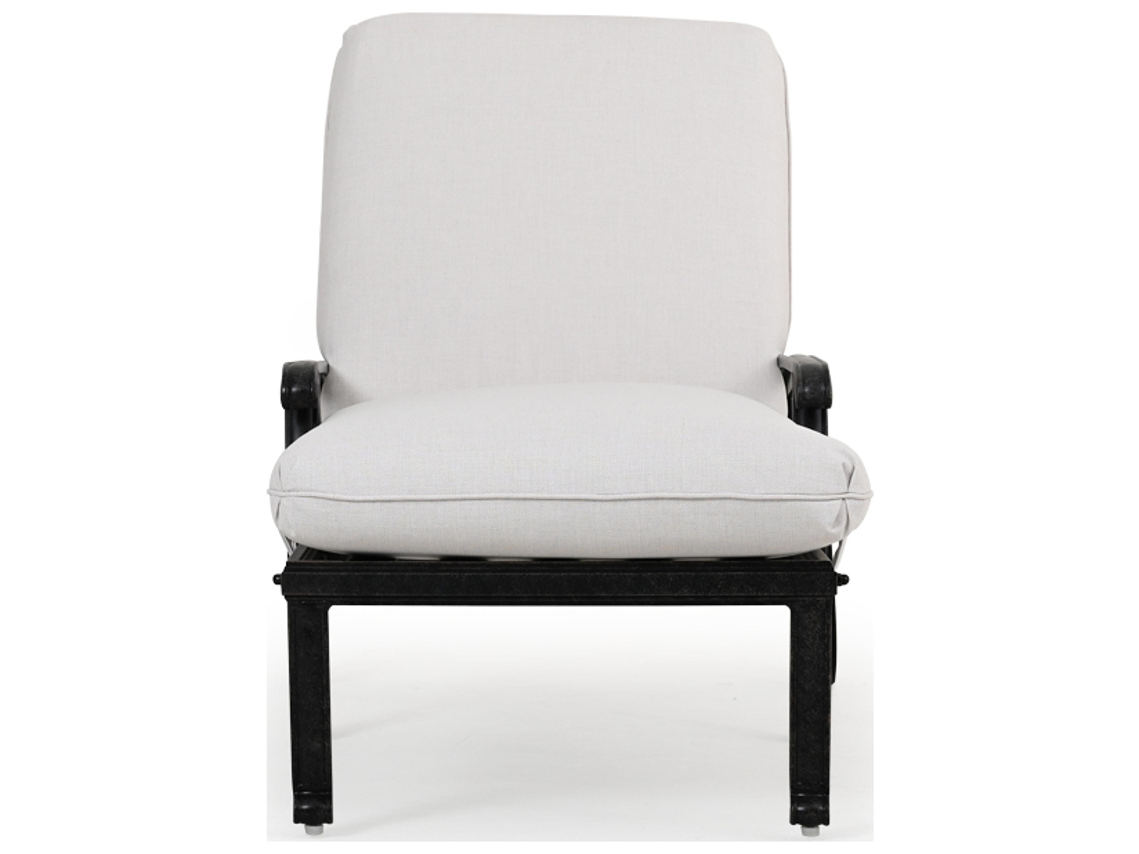 Watermark Living Dauphine Cast Aluminum Outdoor Chaise Lounge