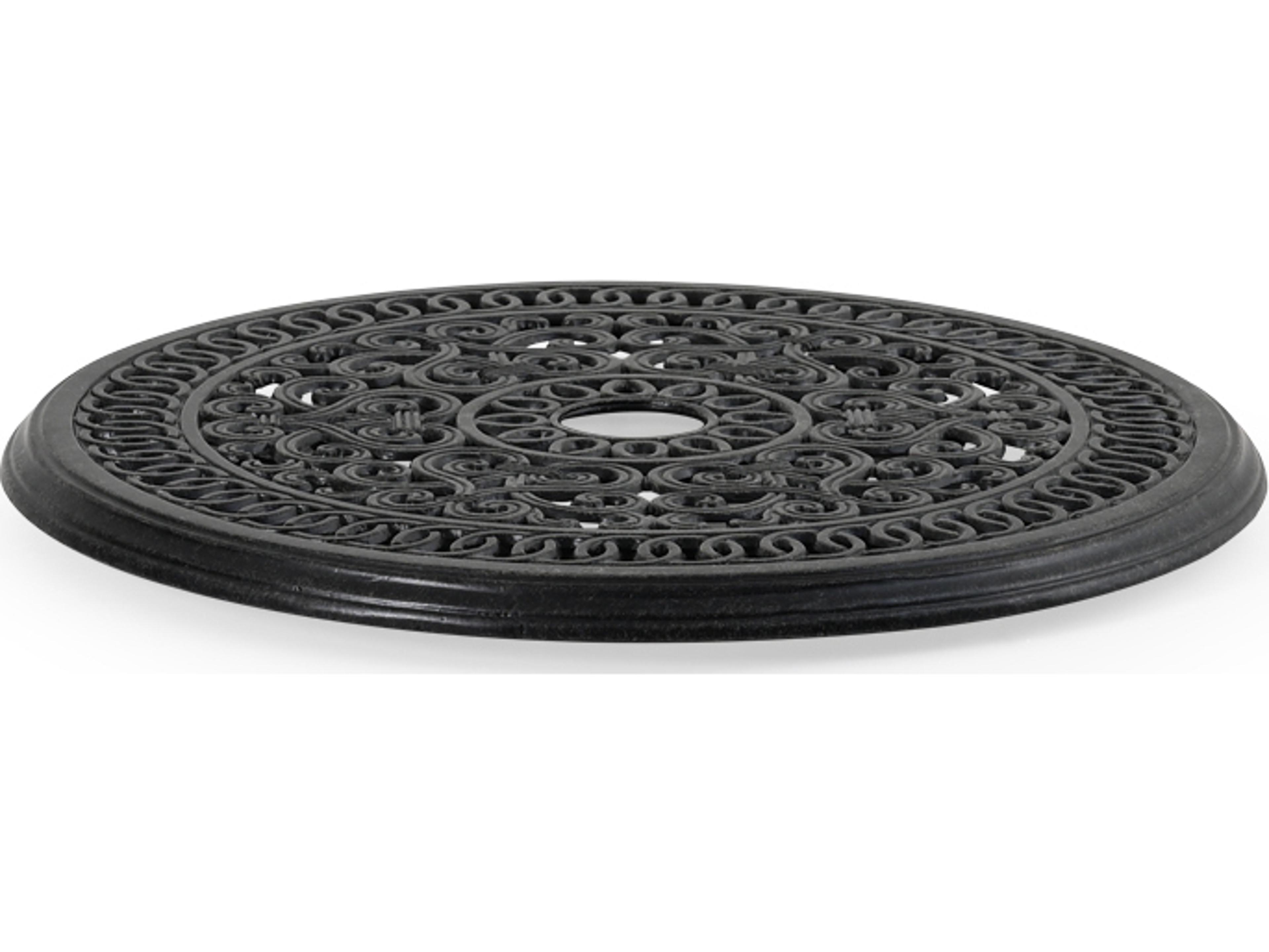 Watermark Living Dauphine Aluminum 20'' Round Lazy Susan