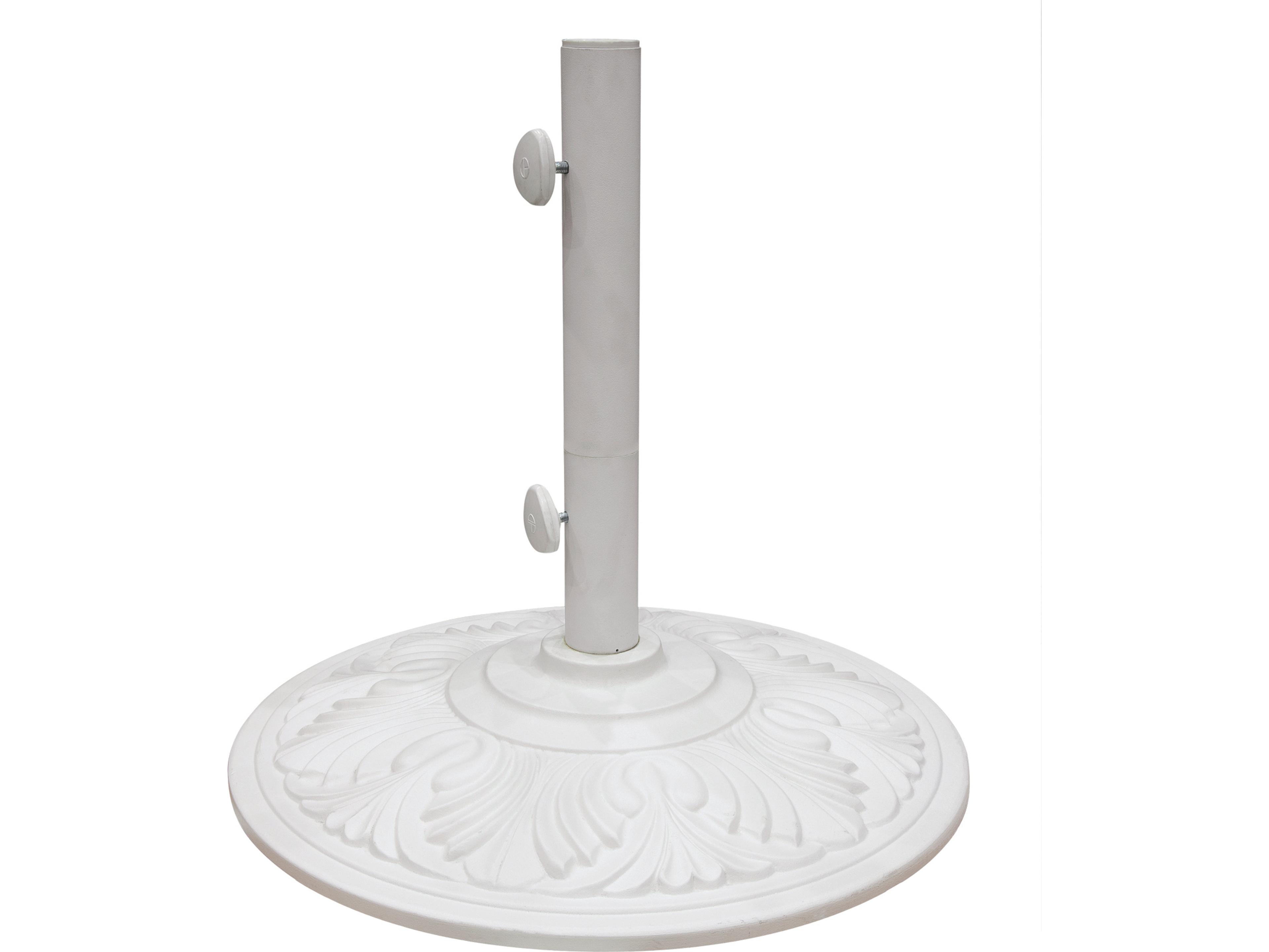 Cast Aluminum 50 LB Decorative Free Standing with Dual Purpose Stem