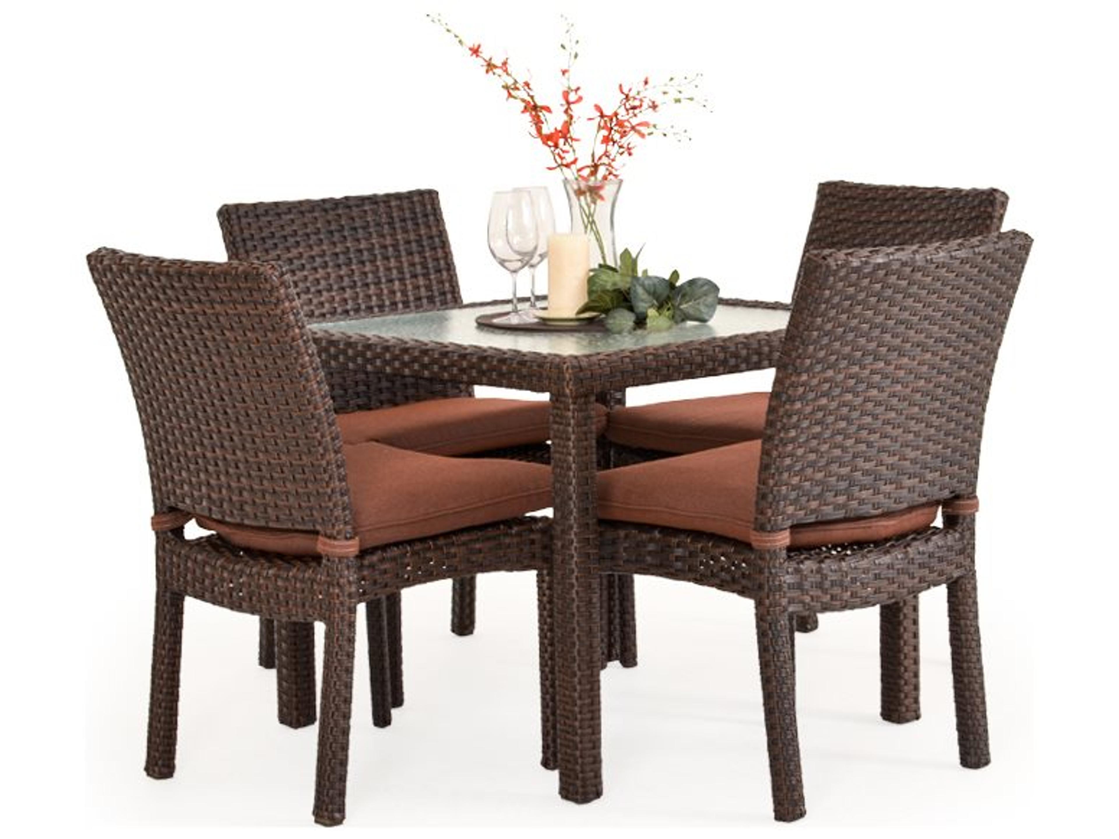 Watermark Living Seaside Wicker Outdoor Patio Dining Set