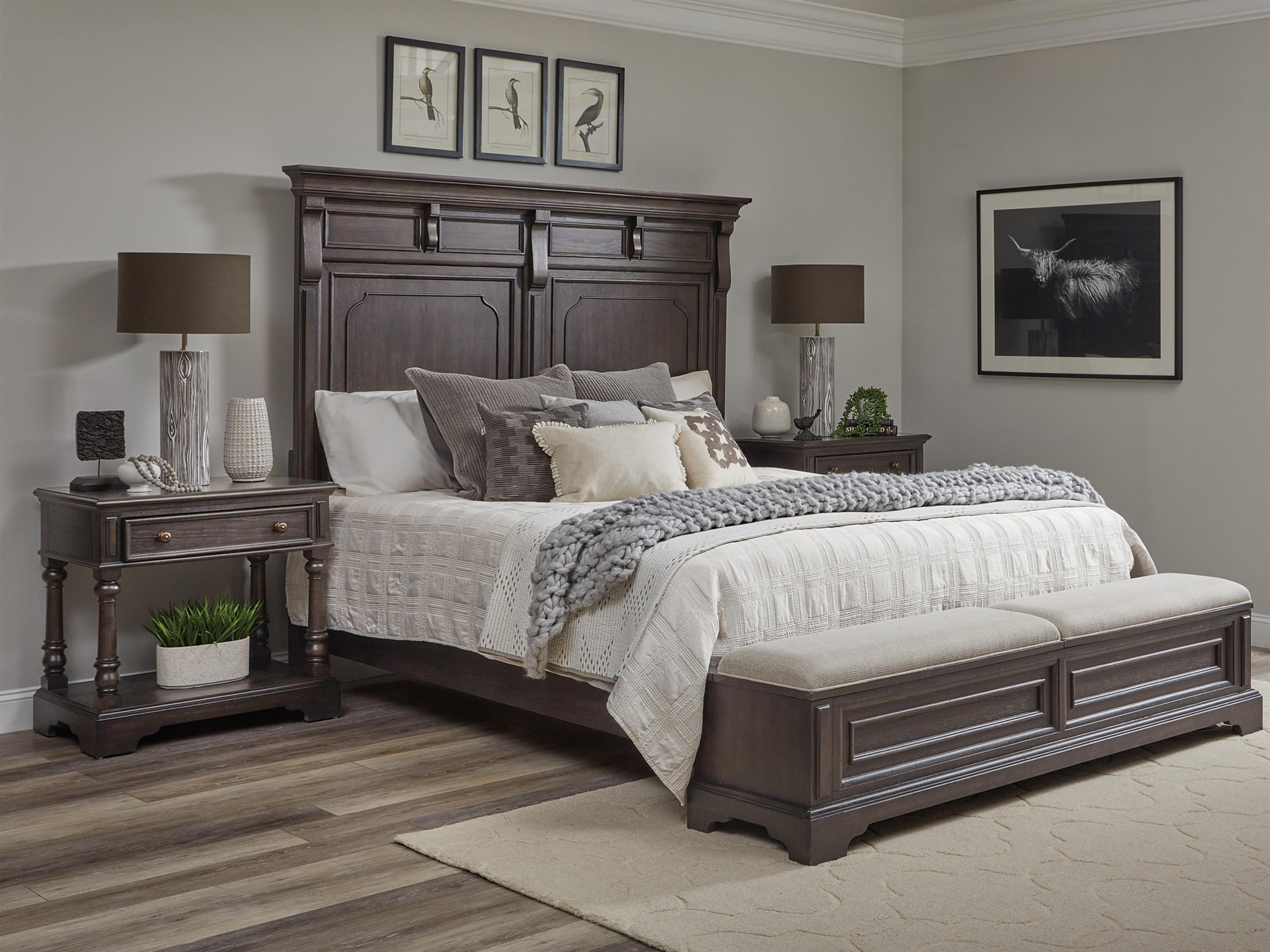 Pulaski Hickory Creek Hickory Veneers Bedroom Set