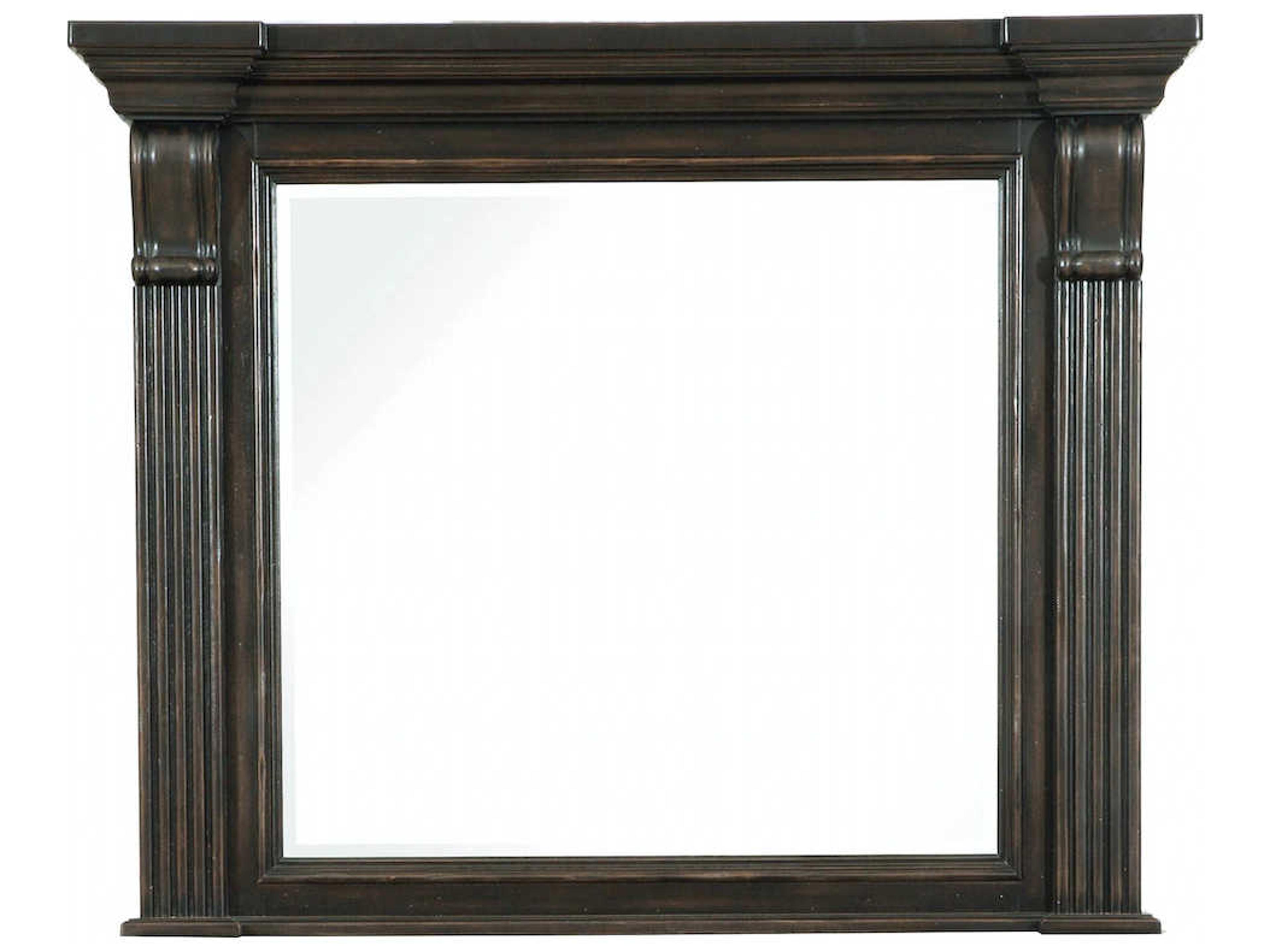 Pulaski Caldwell Dark Brown Espresso Dresser Mirror