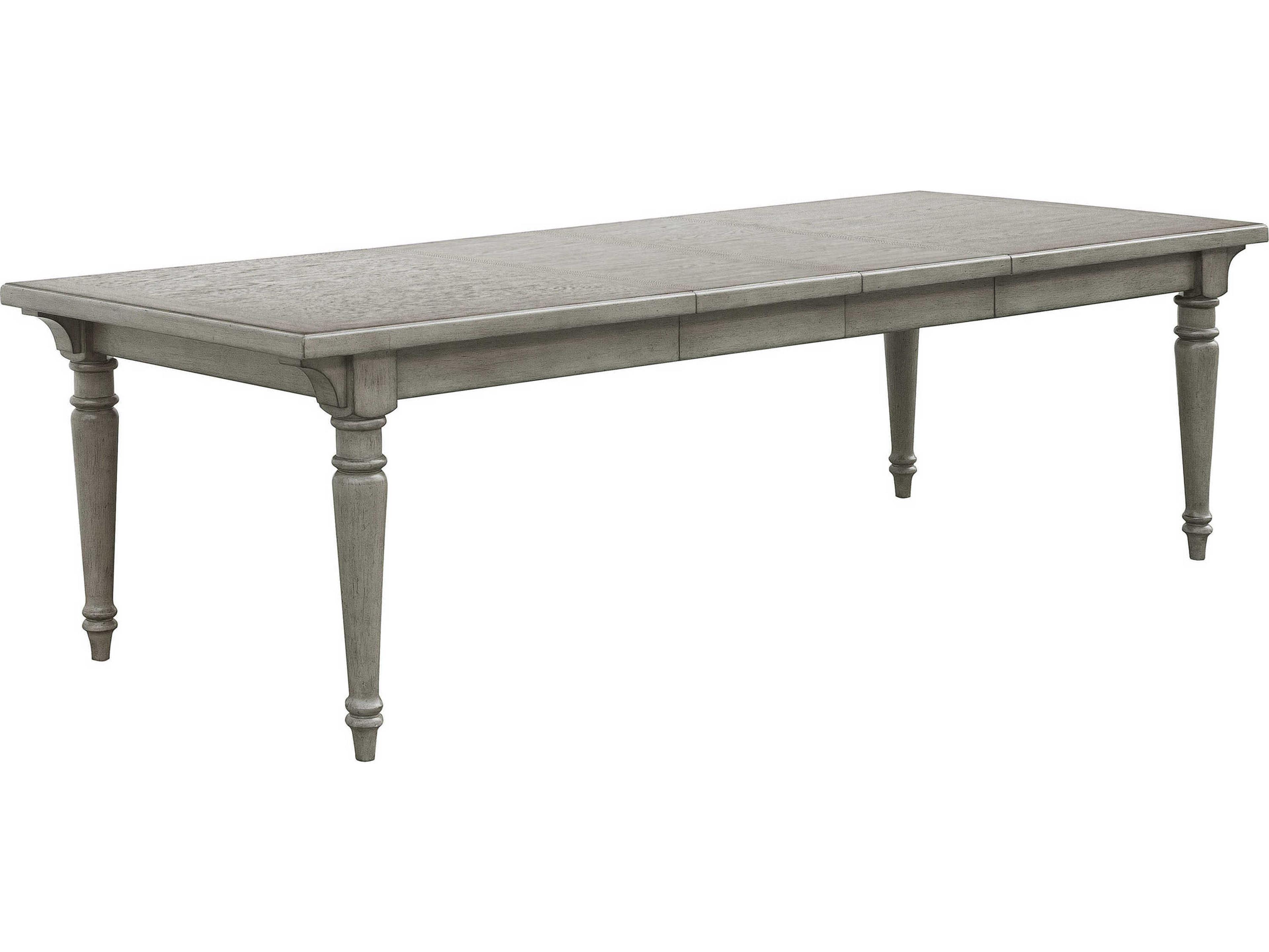 Pulaski Madison Ridge Extendable Rectangular Wood Gray Dining Table
