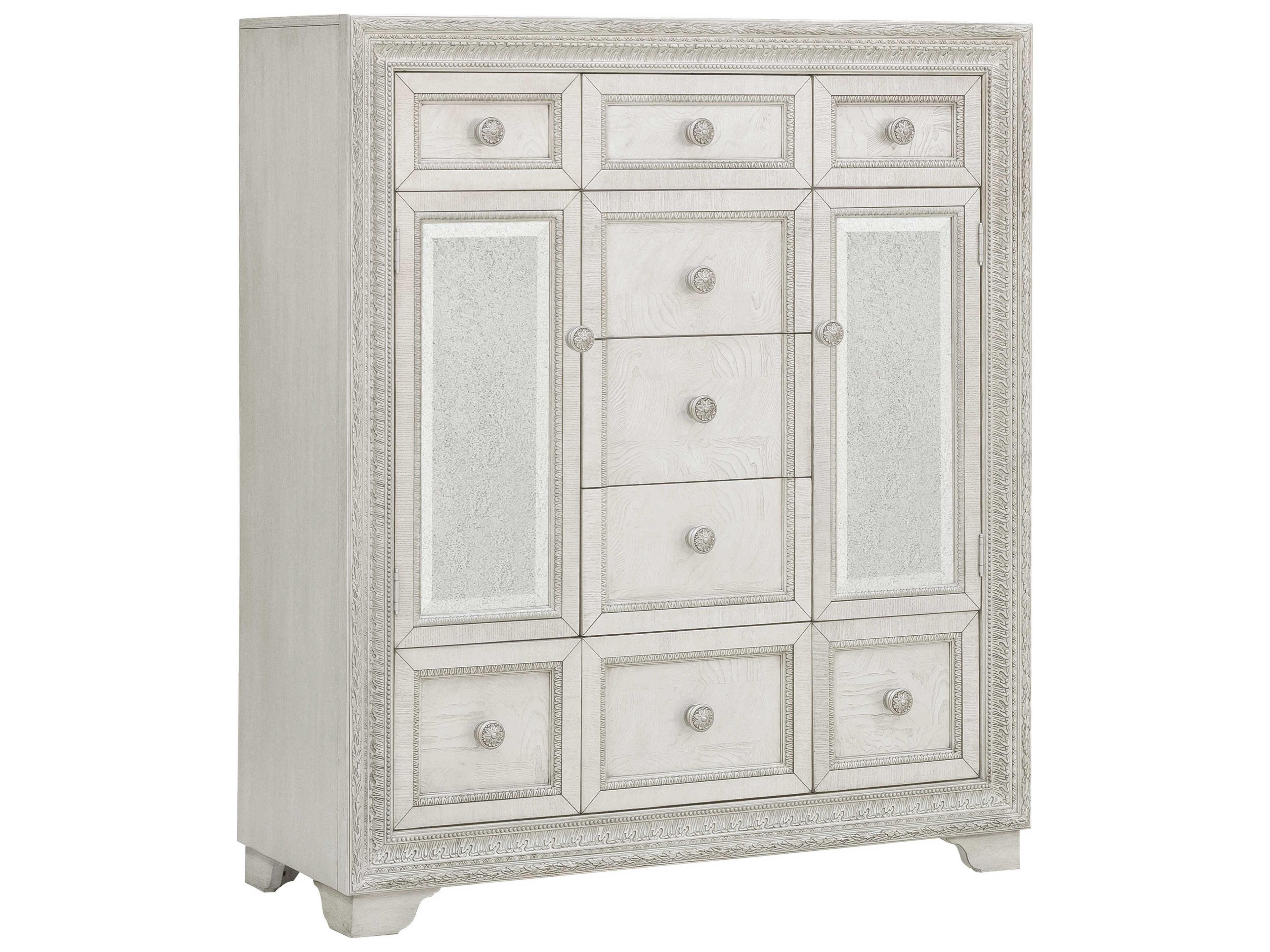 Pulaski Camila Creamy White Rubberwood Accent Chest
