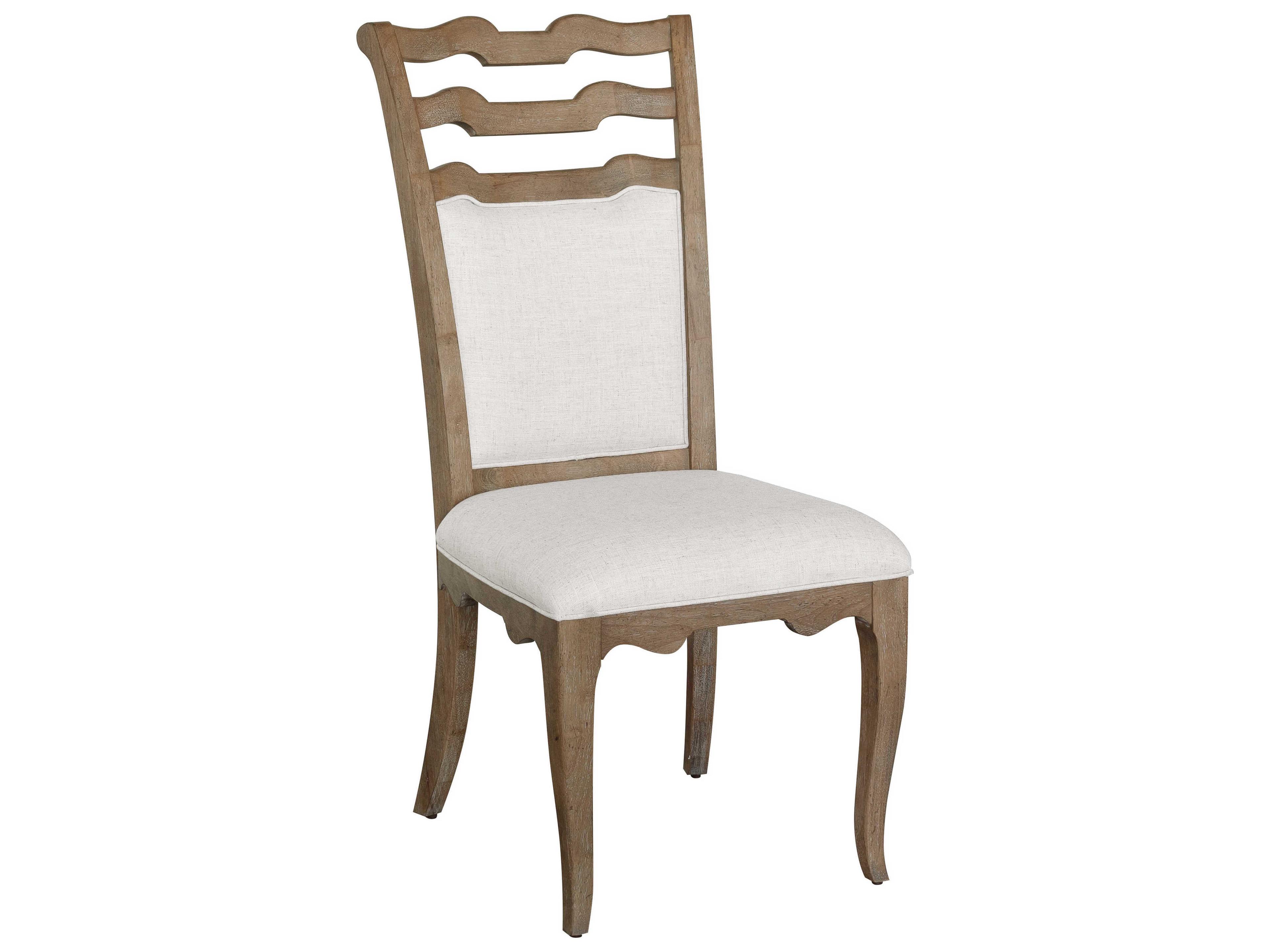 Pulaski Weston Hills Hardwood Beige Upholstered Side Dining Chair