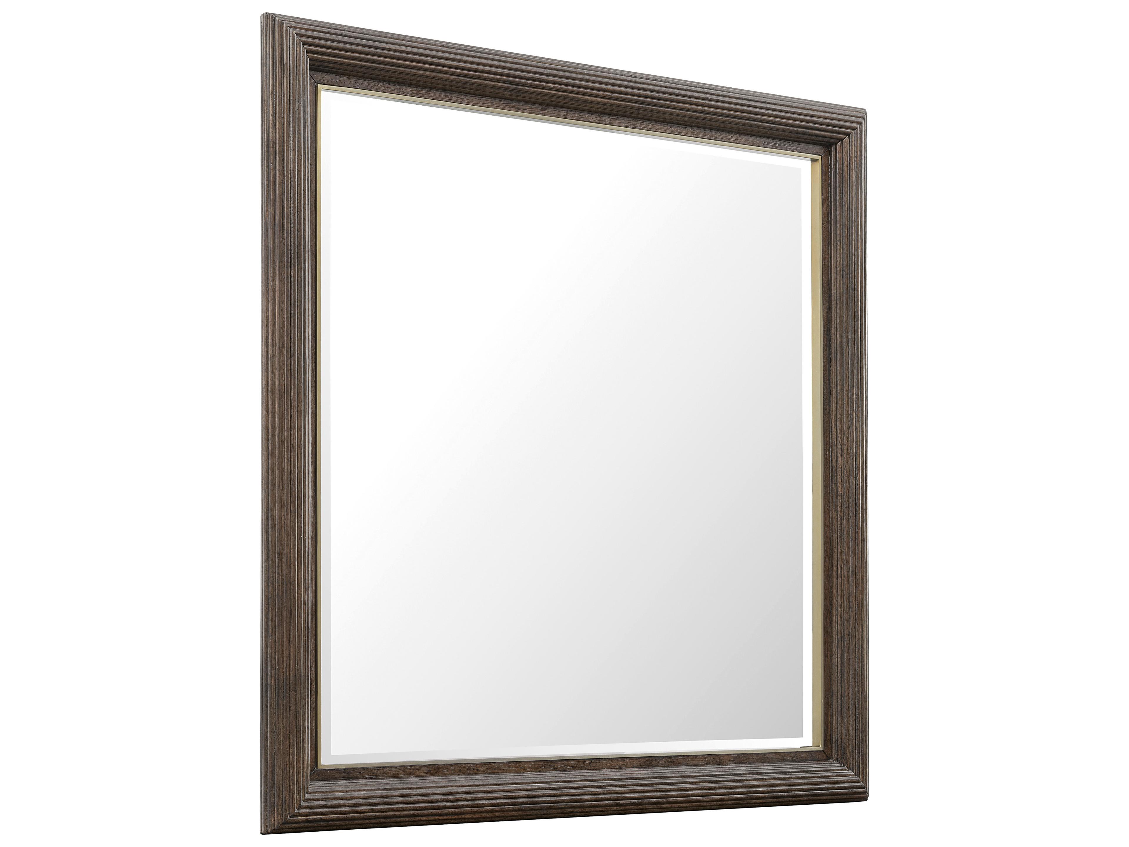 Pulaski Asher Park Piano Brown Dresser Mirror Square