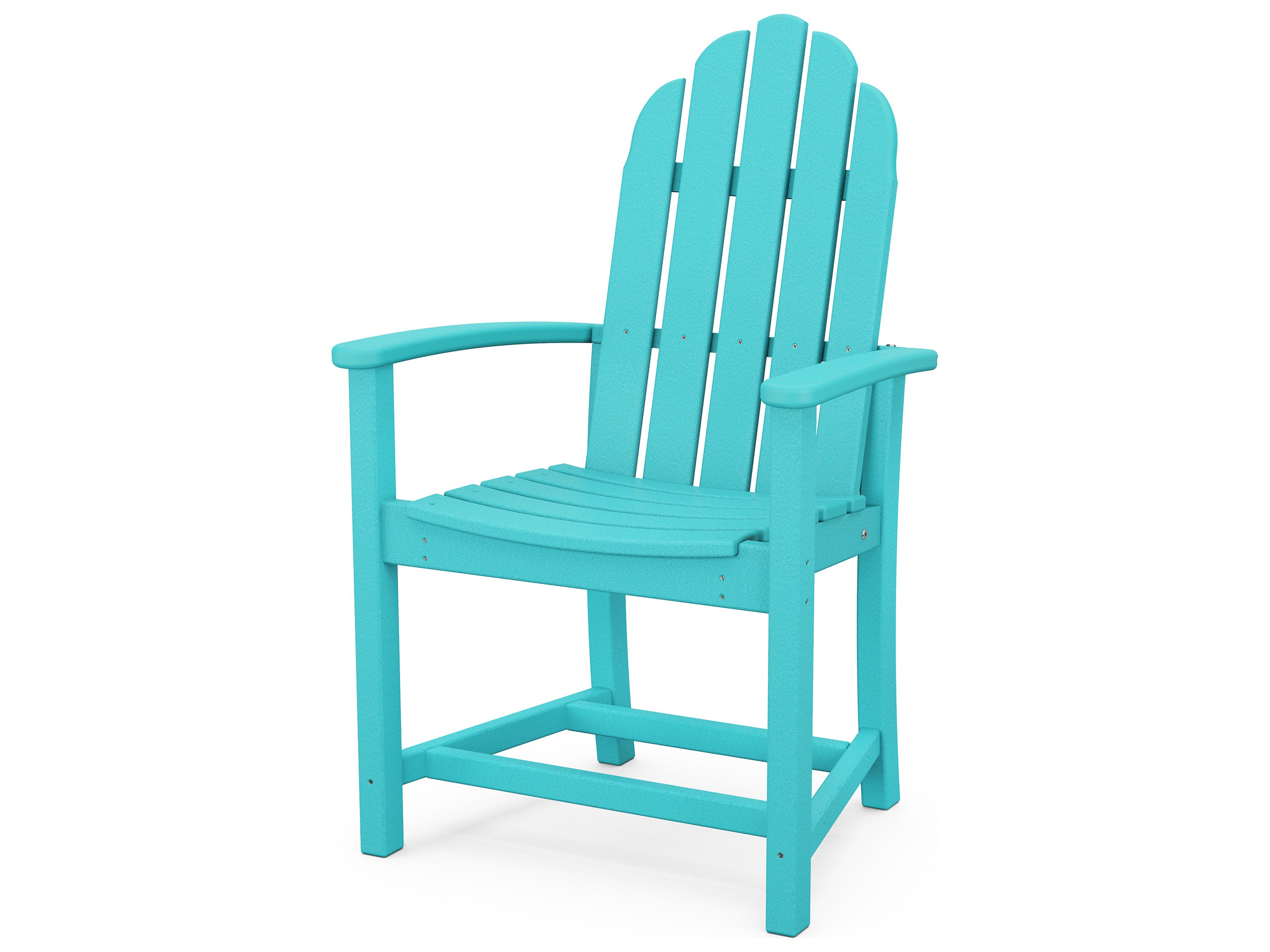 POLYWOOD® Classic Adirondack Recycled Plastic Outdoor Dining Chair