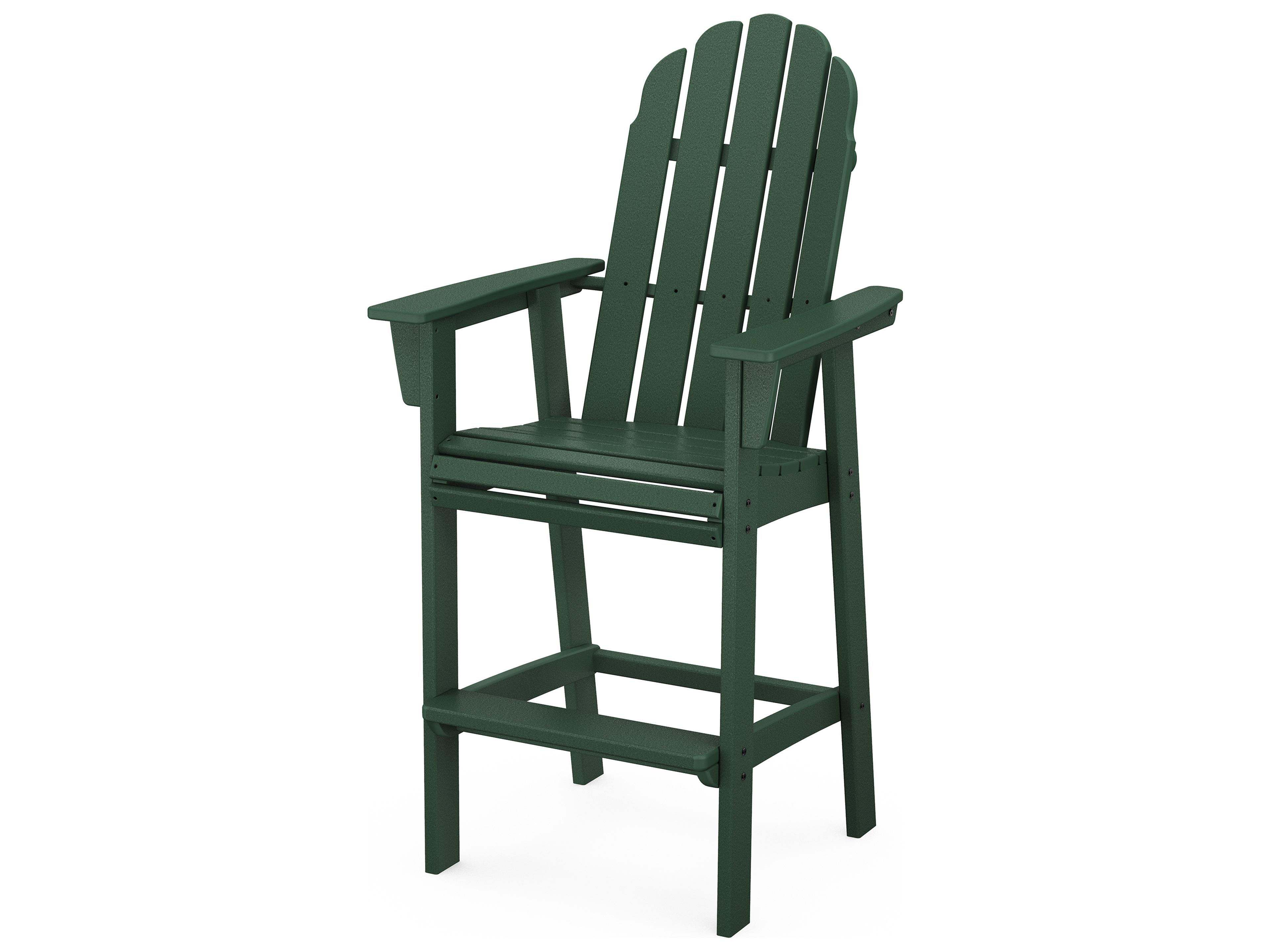 POLYWOOD® Vineyard Recycled Plastic Outdoor Bar Stool