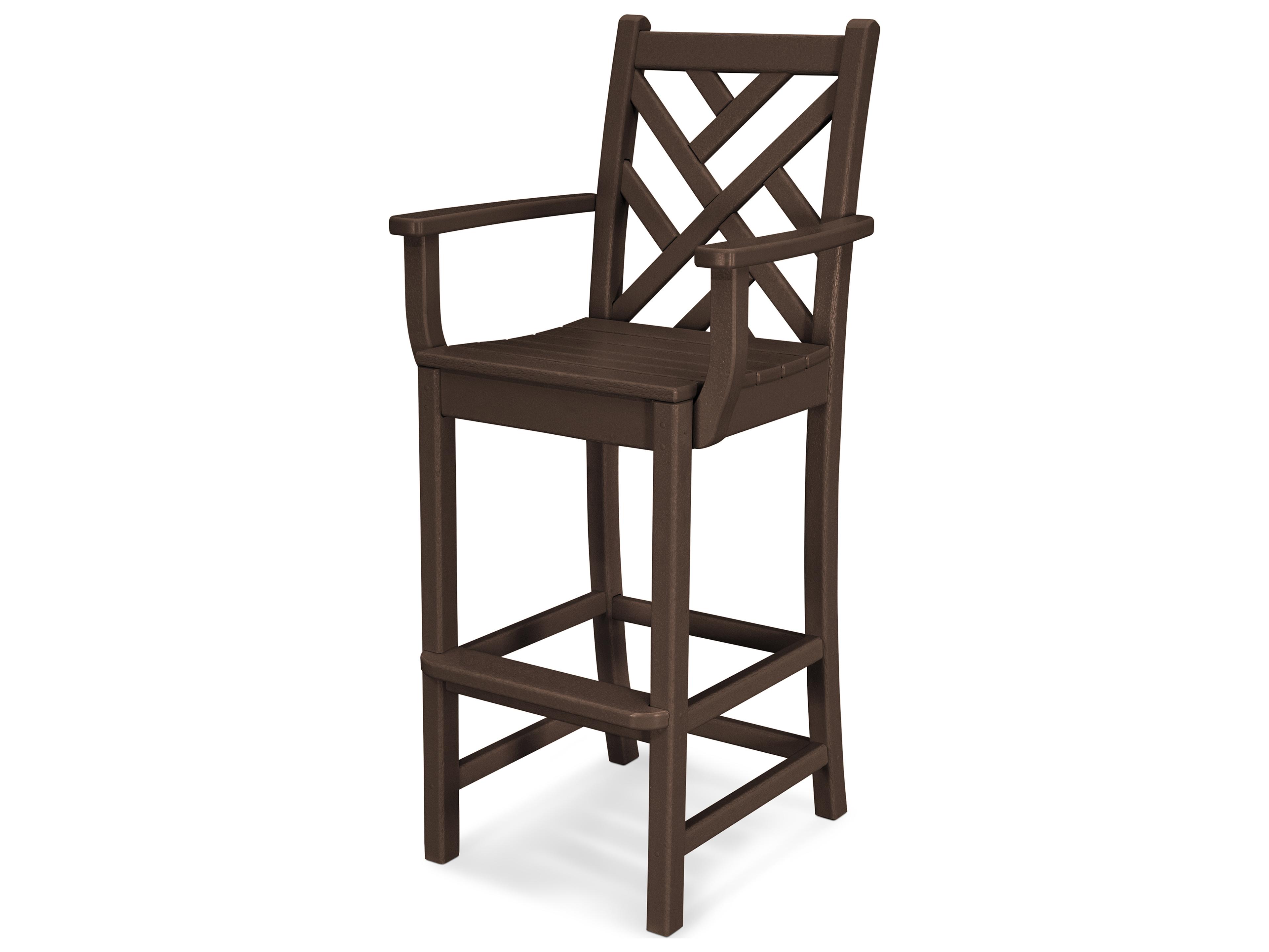 POLYWOOD® Chippendale Bar Chair Seat Replacement Cushion