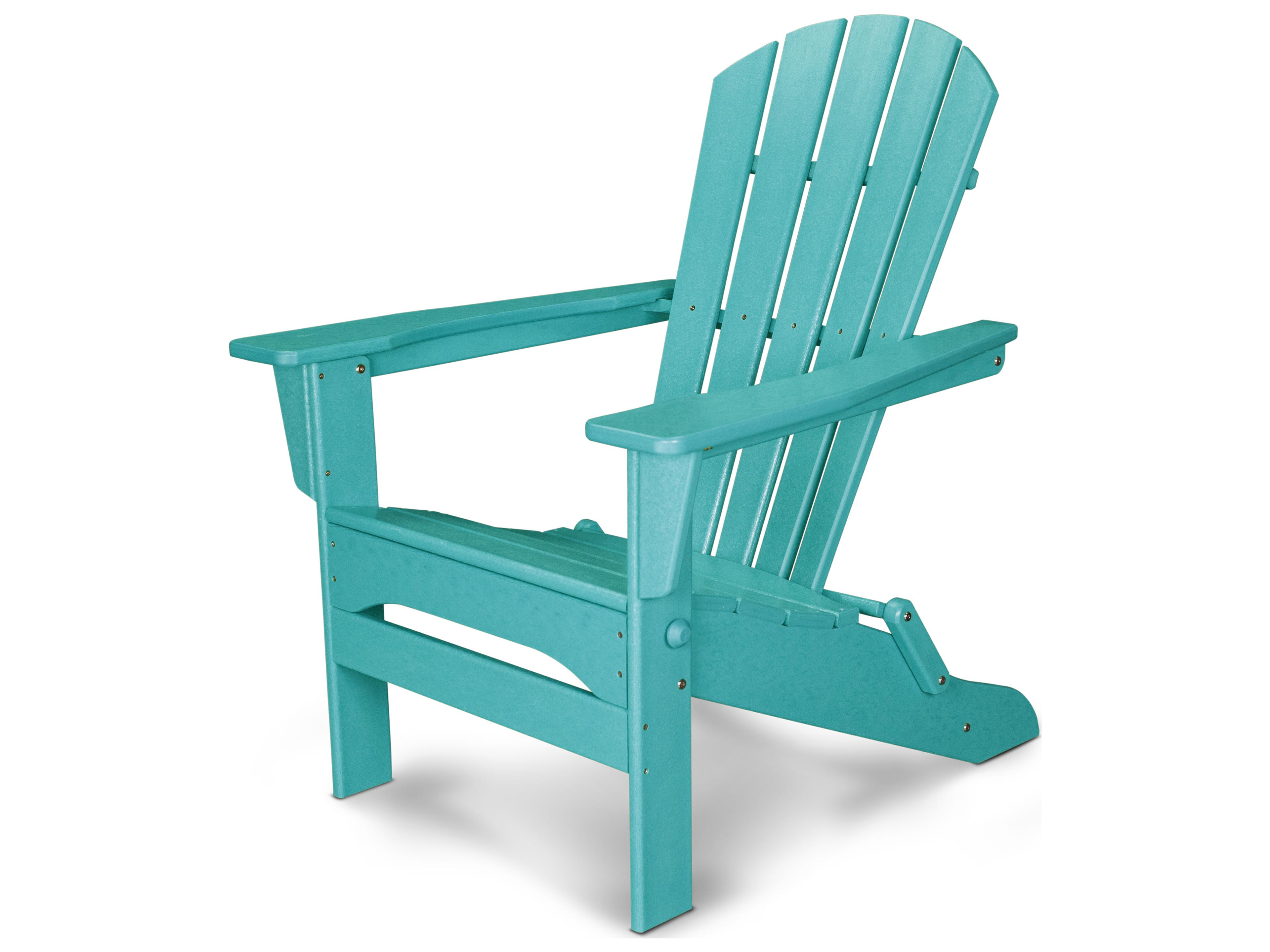 POLYWOOD® Palm Coast Recycled Plastic Outdoor Adirondack Chair