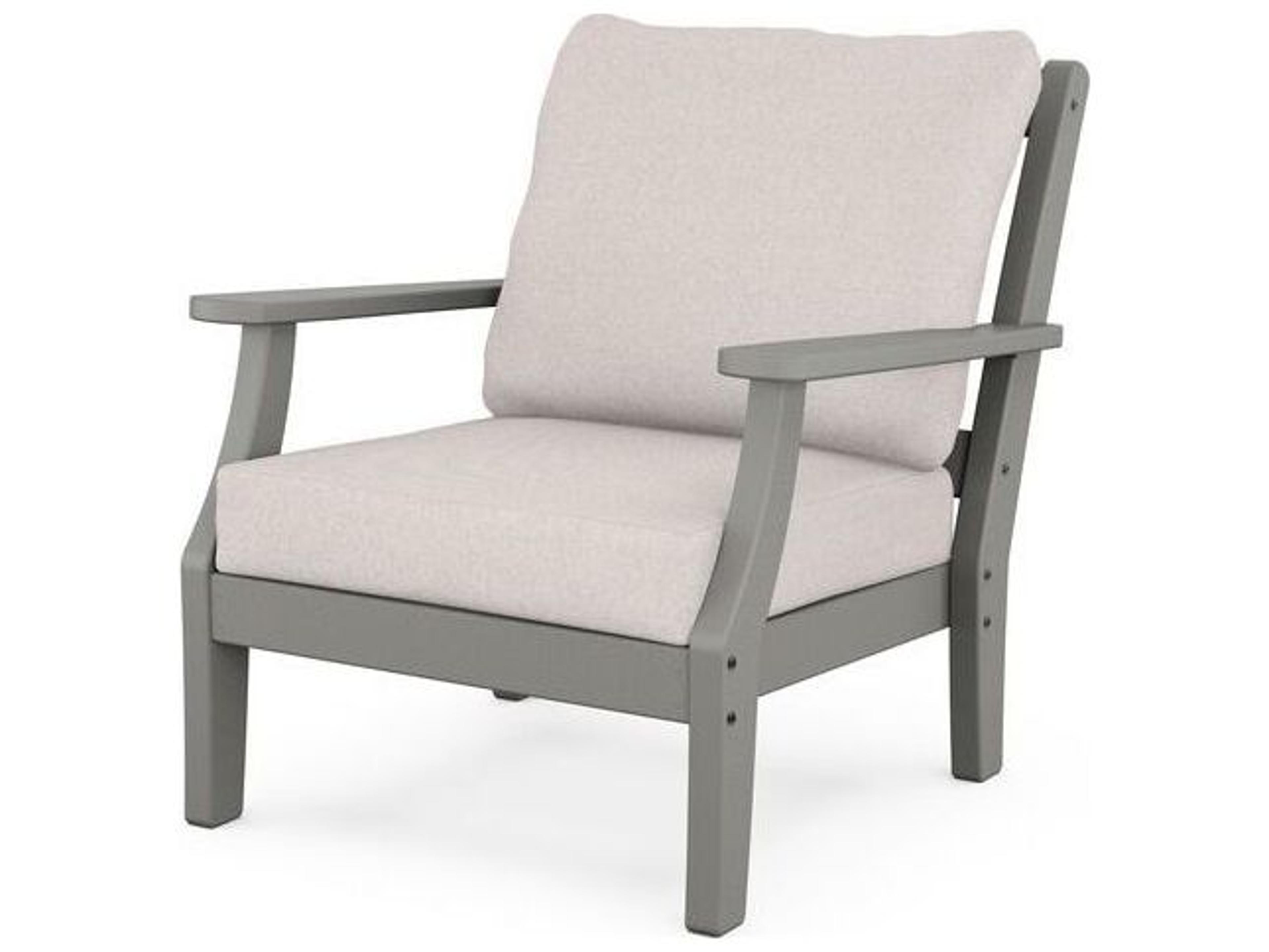 POLYWOOD® Martha Stewart by POLYWOOD® Chinoiserie Deep Seating Chair