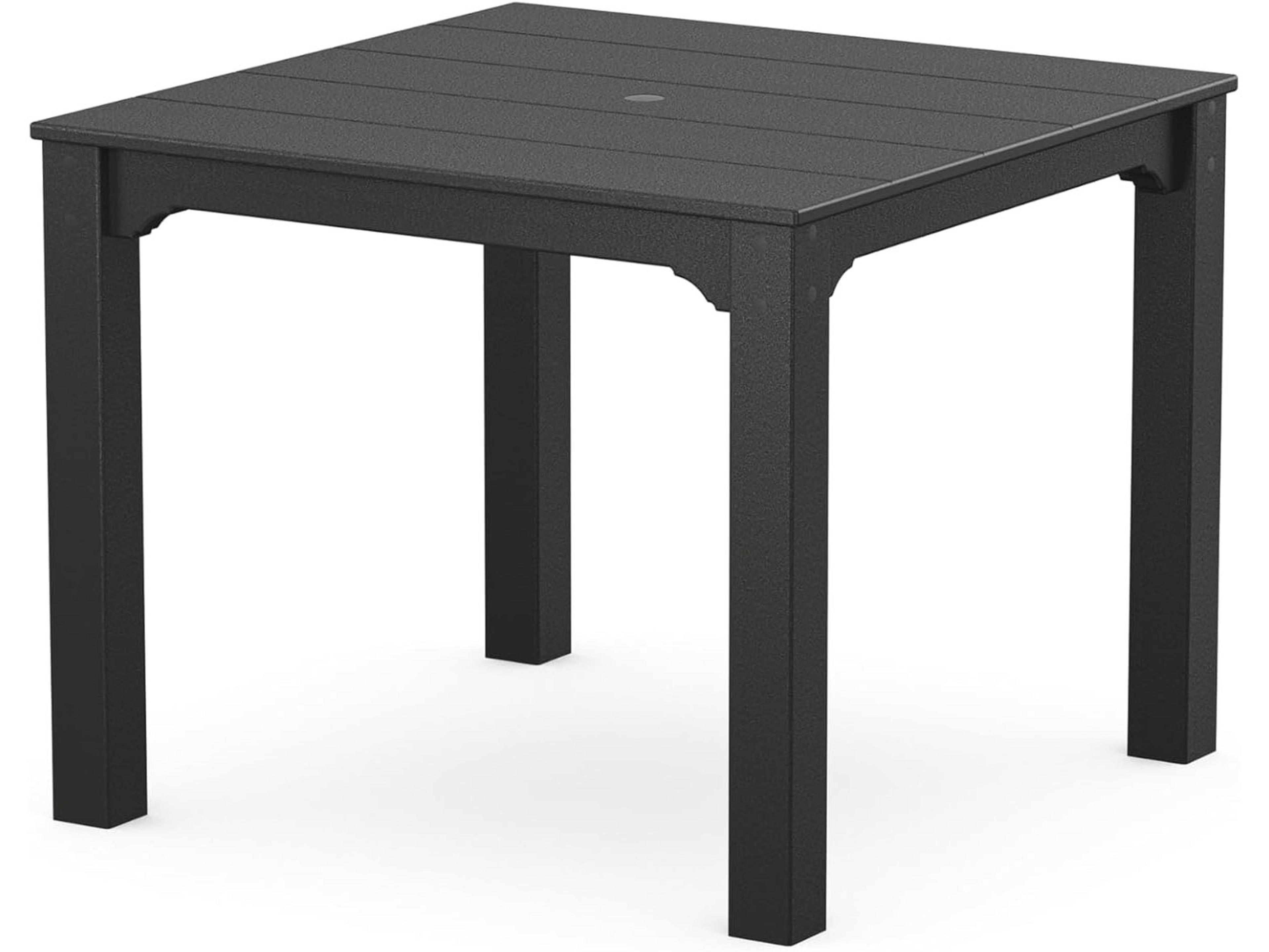 POLYWOOD® Martha Stewart Exclusive Chinoiserie Parsons Square Patio Dining Table