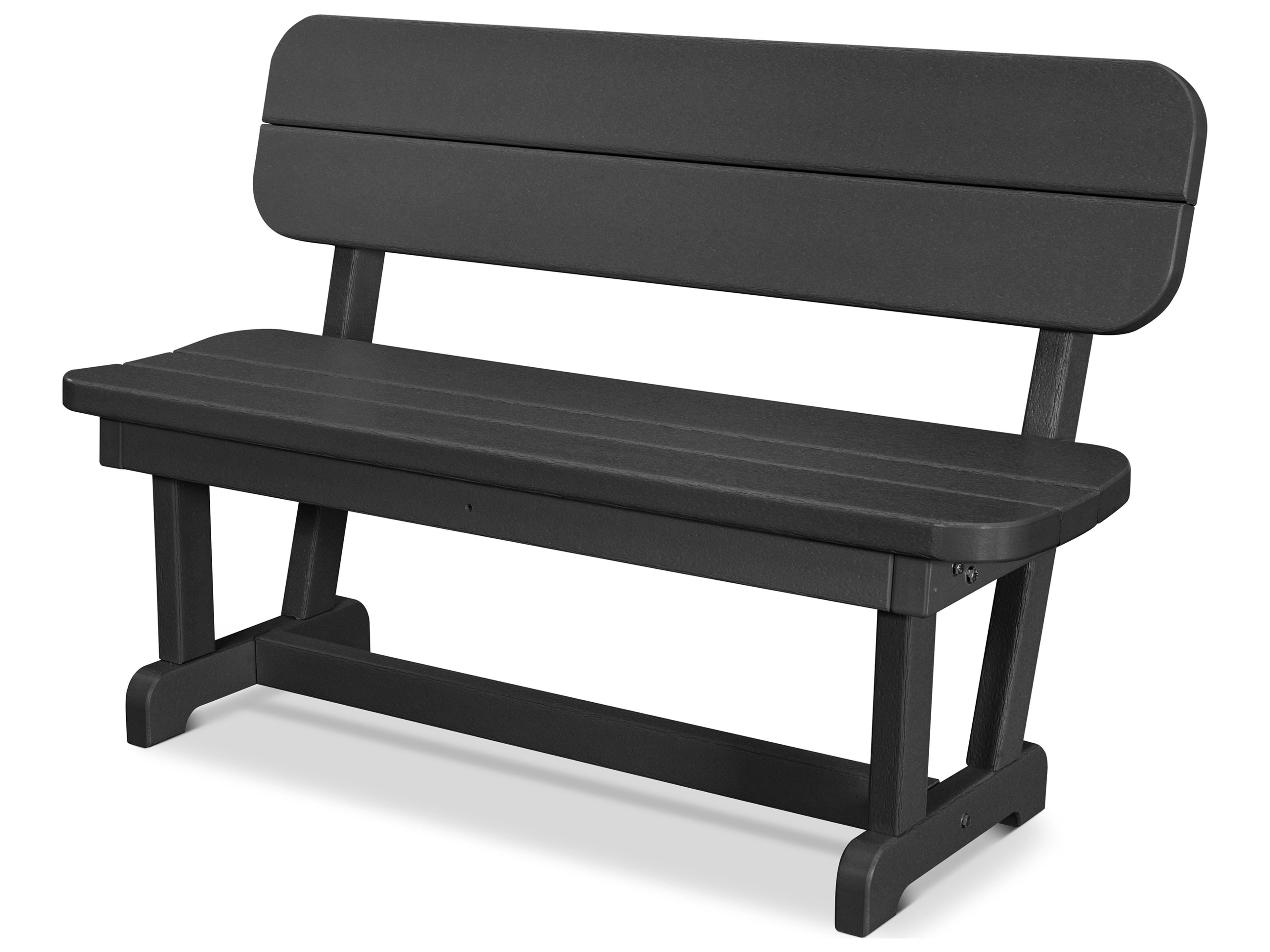 POLYWOOD® Park Recycled Plastic 48 Outdoor Bench
