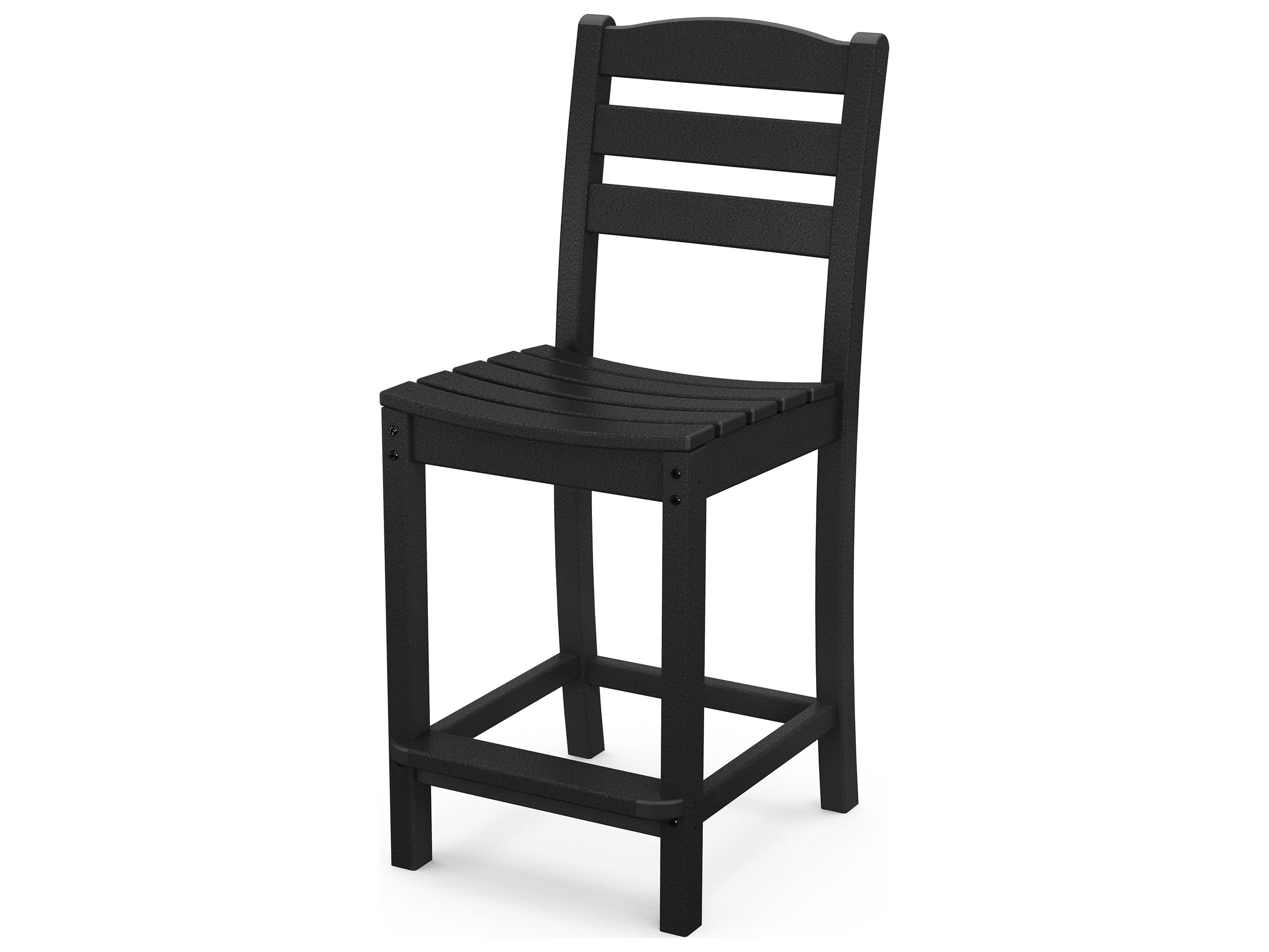 POLYWOOD® La Casa Cafe Recycled Plastic Patio Counter Stool