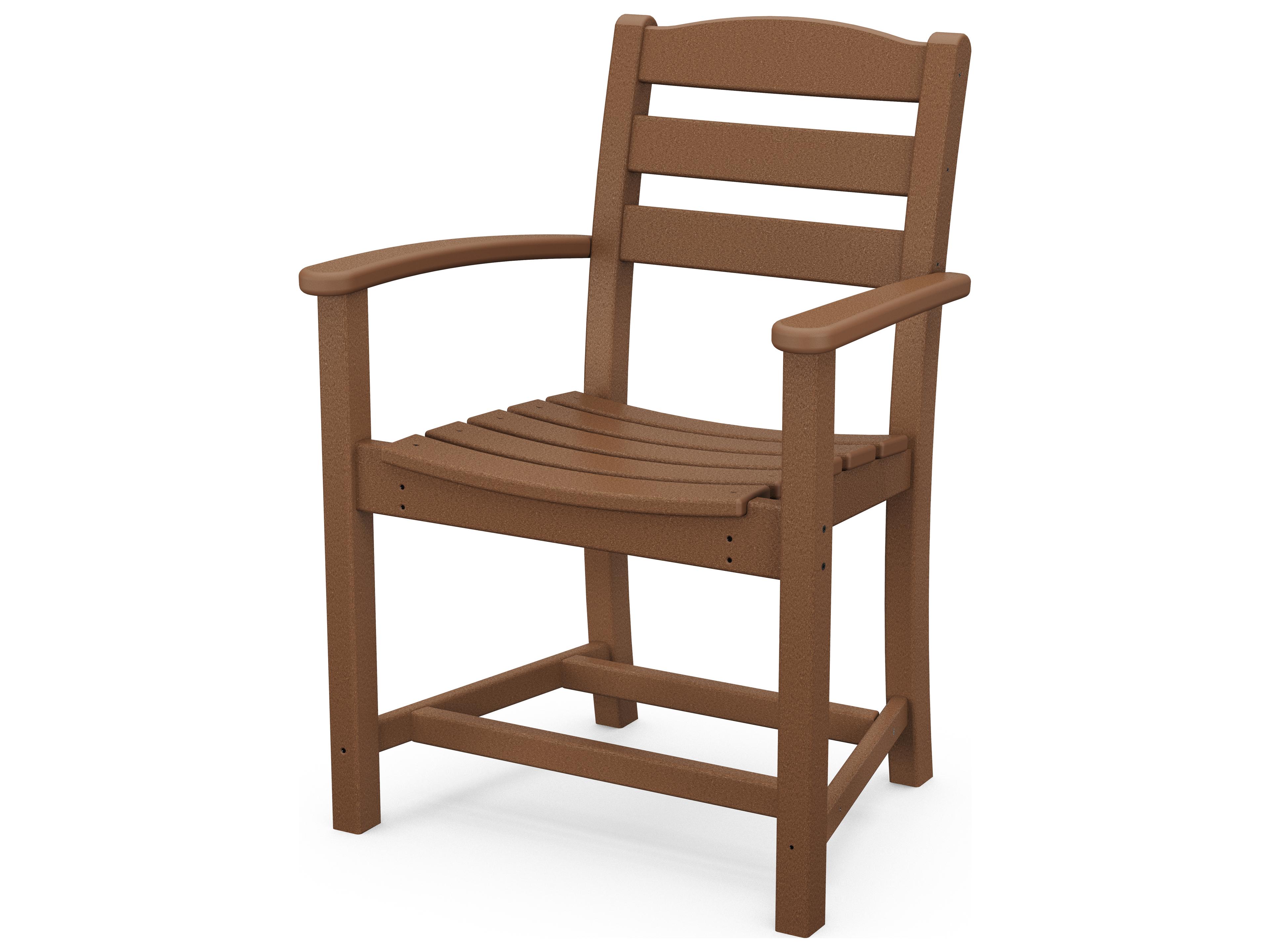 POLYWOOD® La Casa Cafe Recycled Plastic Outdoor Patio Dining Chair