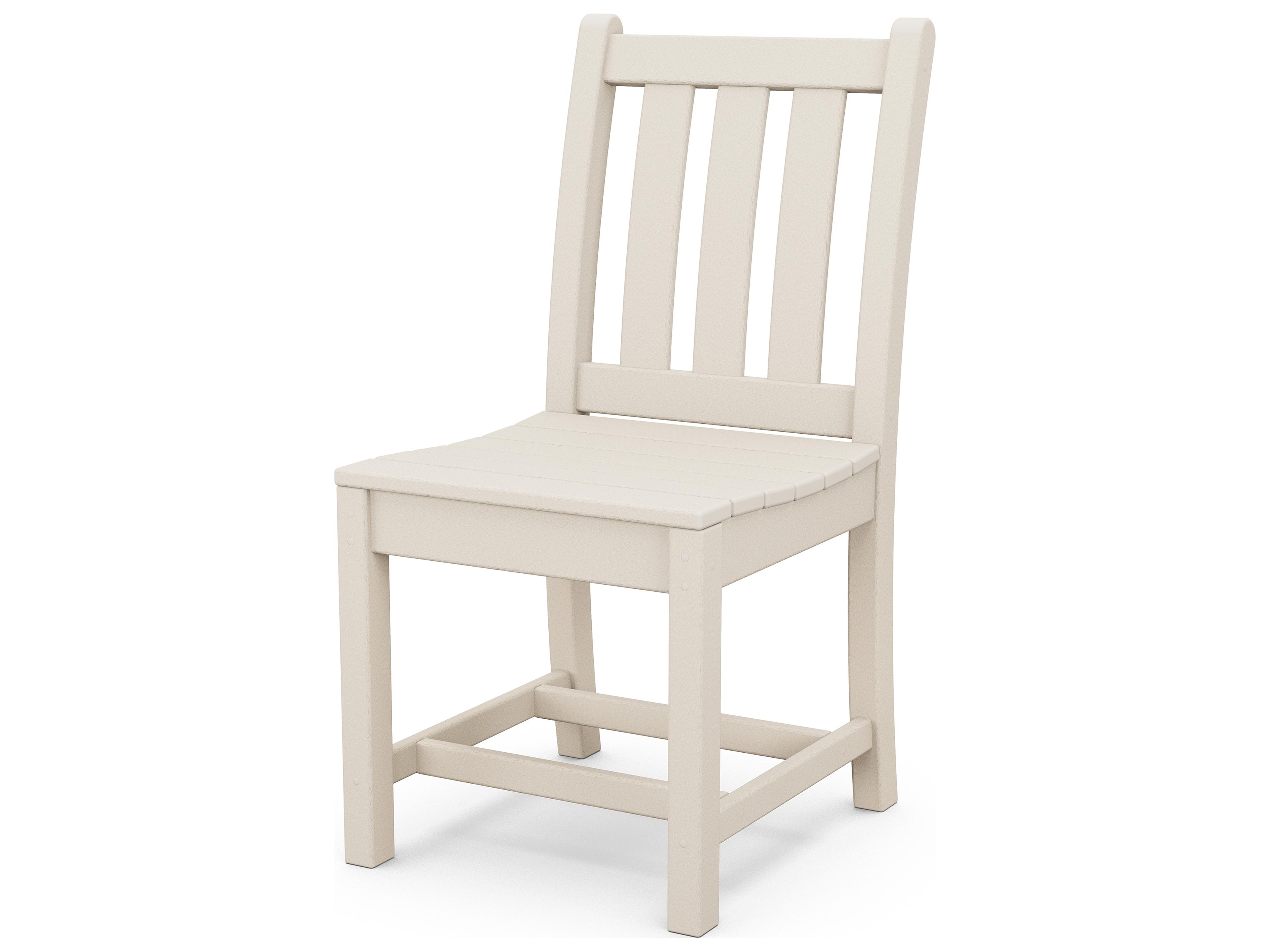 POLYWOOD® Traditional Garden Dining Chair Seat Replacement Cushion