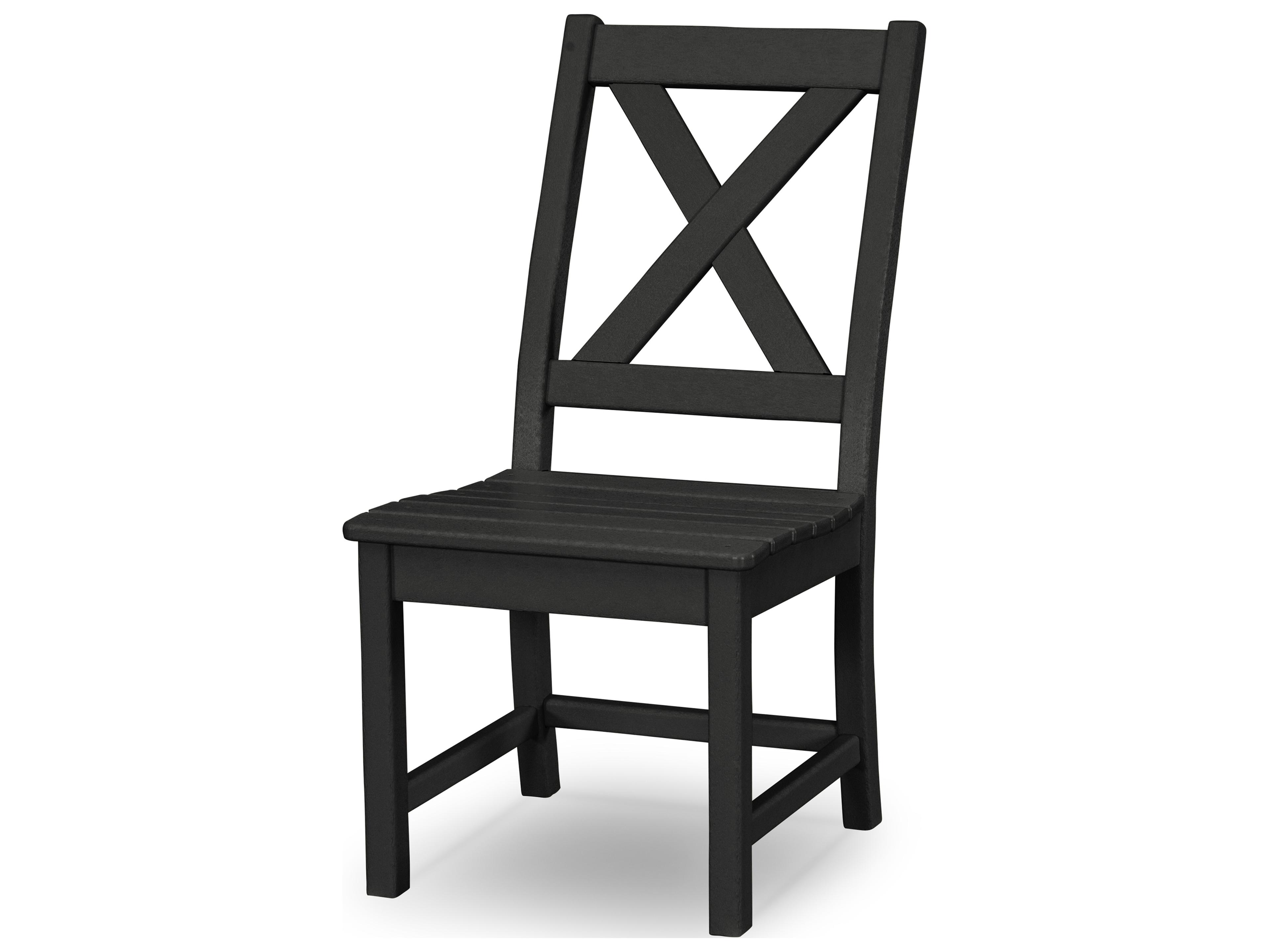 POLYWOOD® Braxton Recycled Plastic Outdoor Patio Dining Side Chair