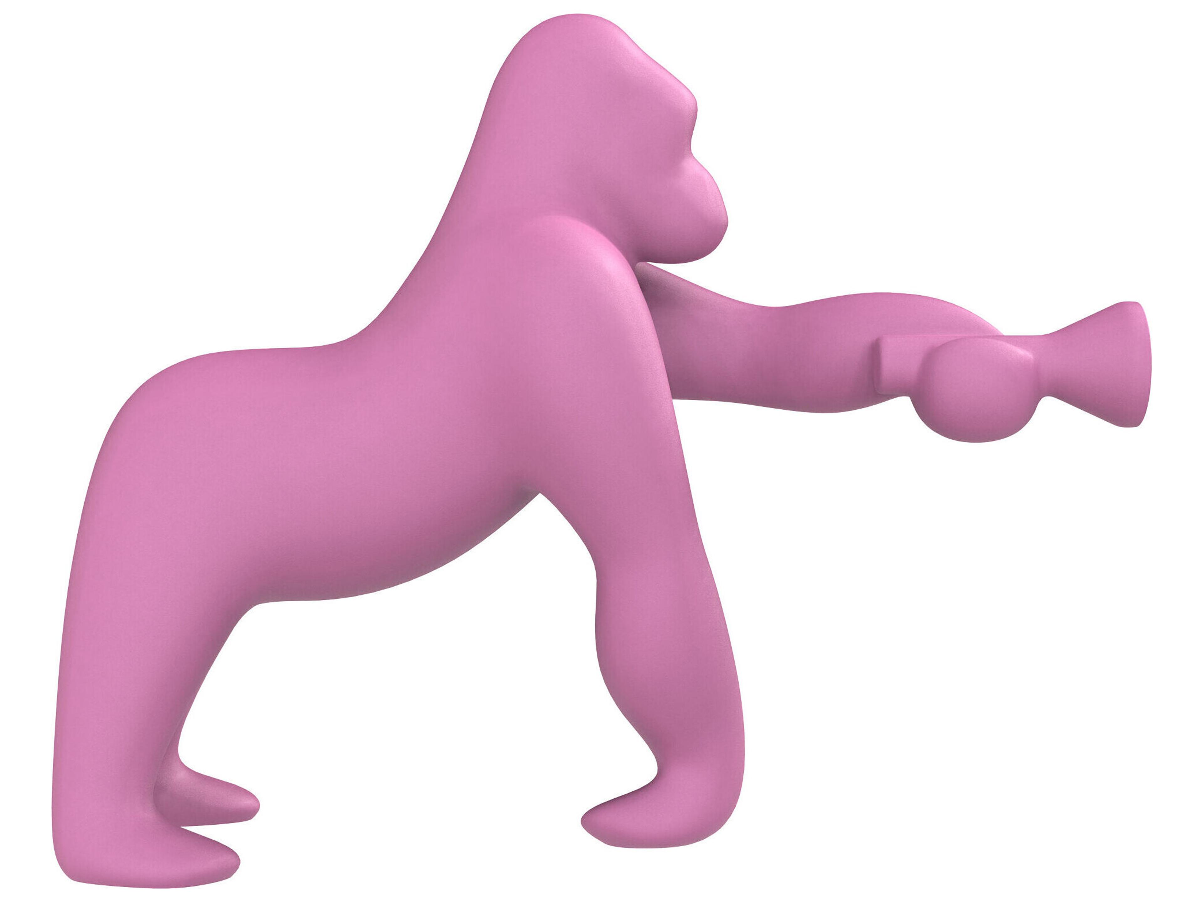 Qeeboo Kong Bright Pink Floor Lamp