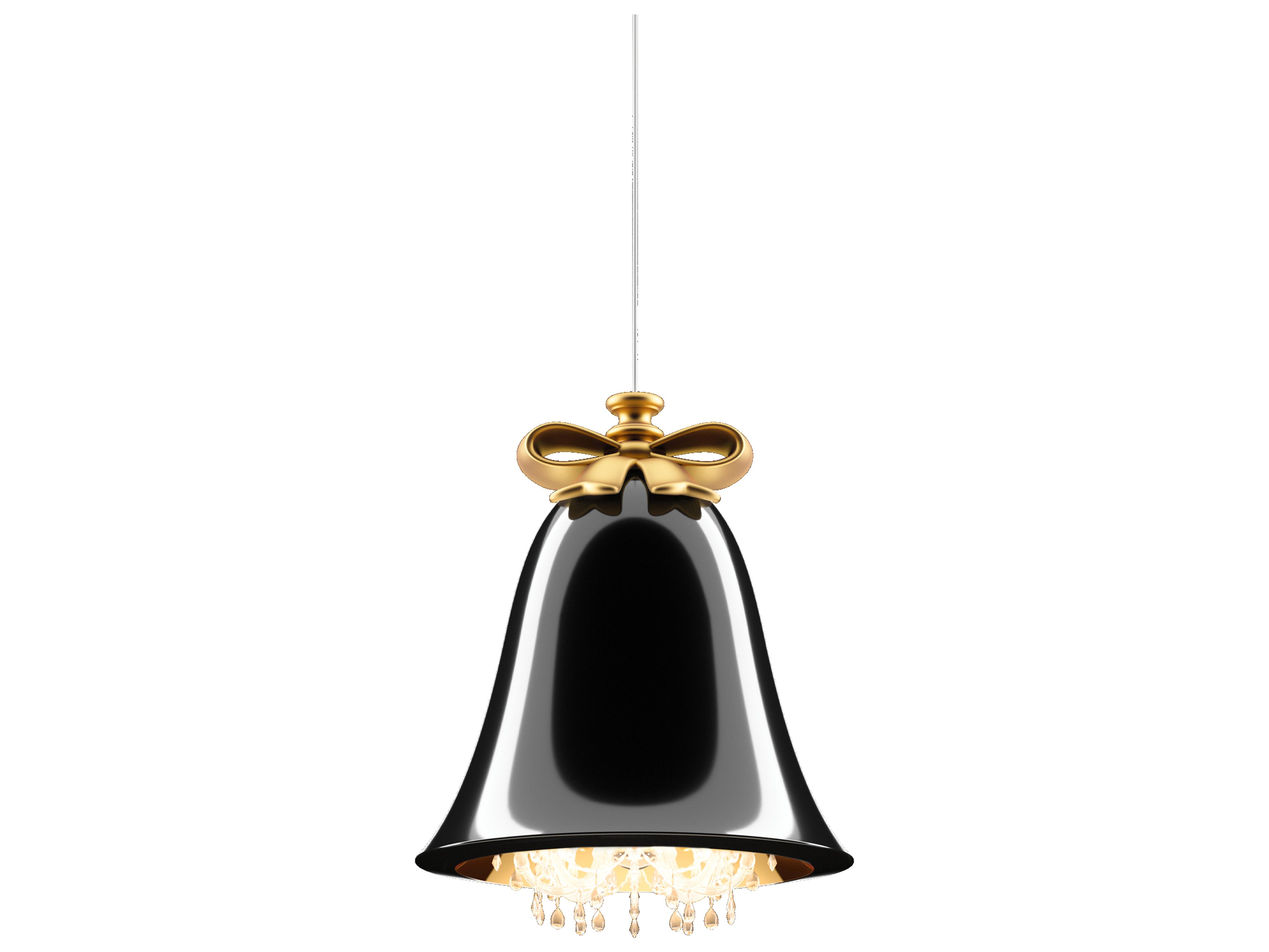 Qeeboo Mabelle 12-Light Black Bell Chandelier