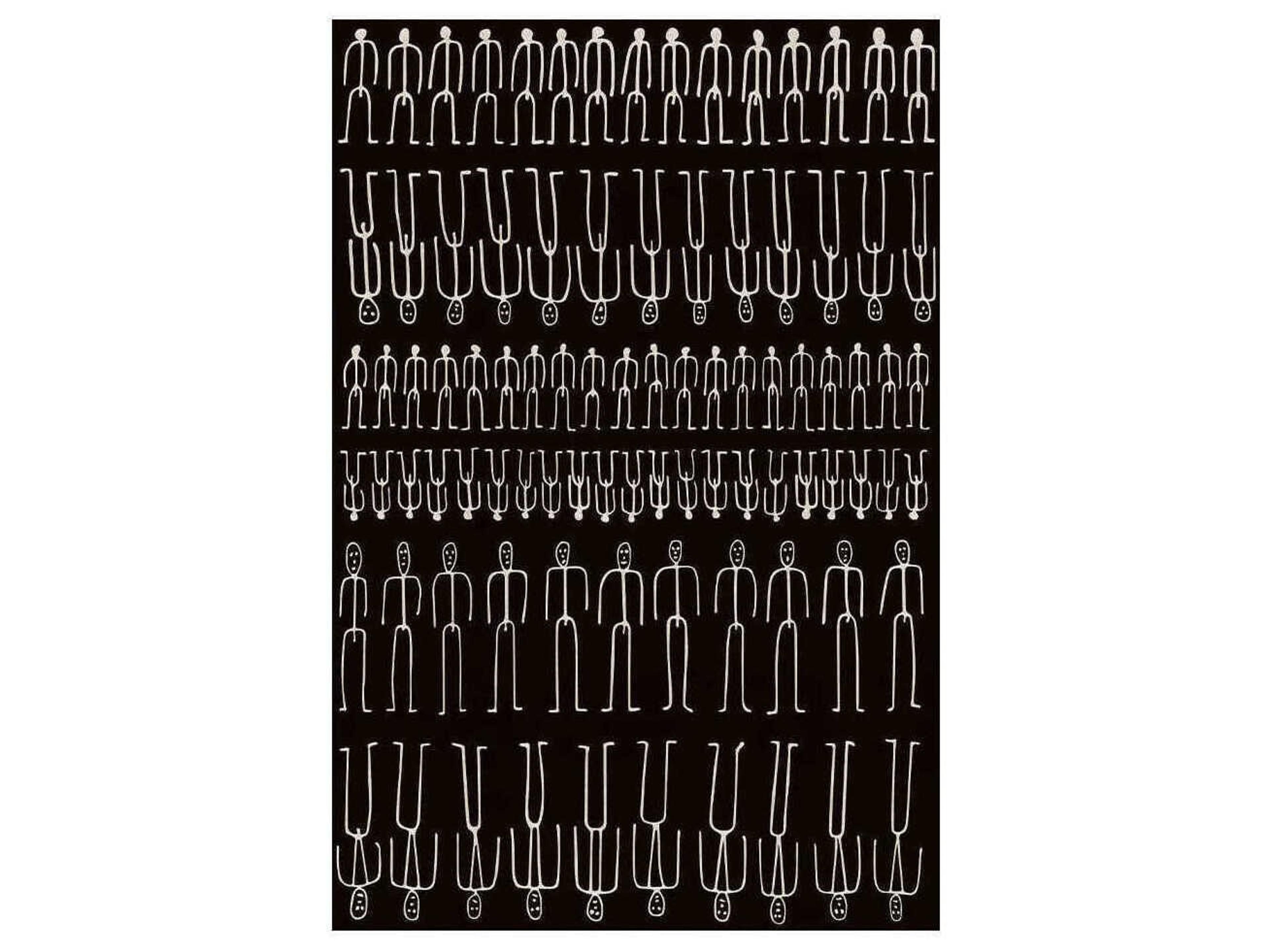 Qeeboo Genetic Tales Parade Graphic Area Rug