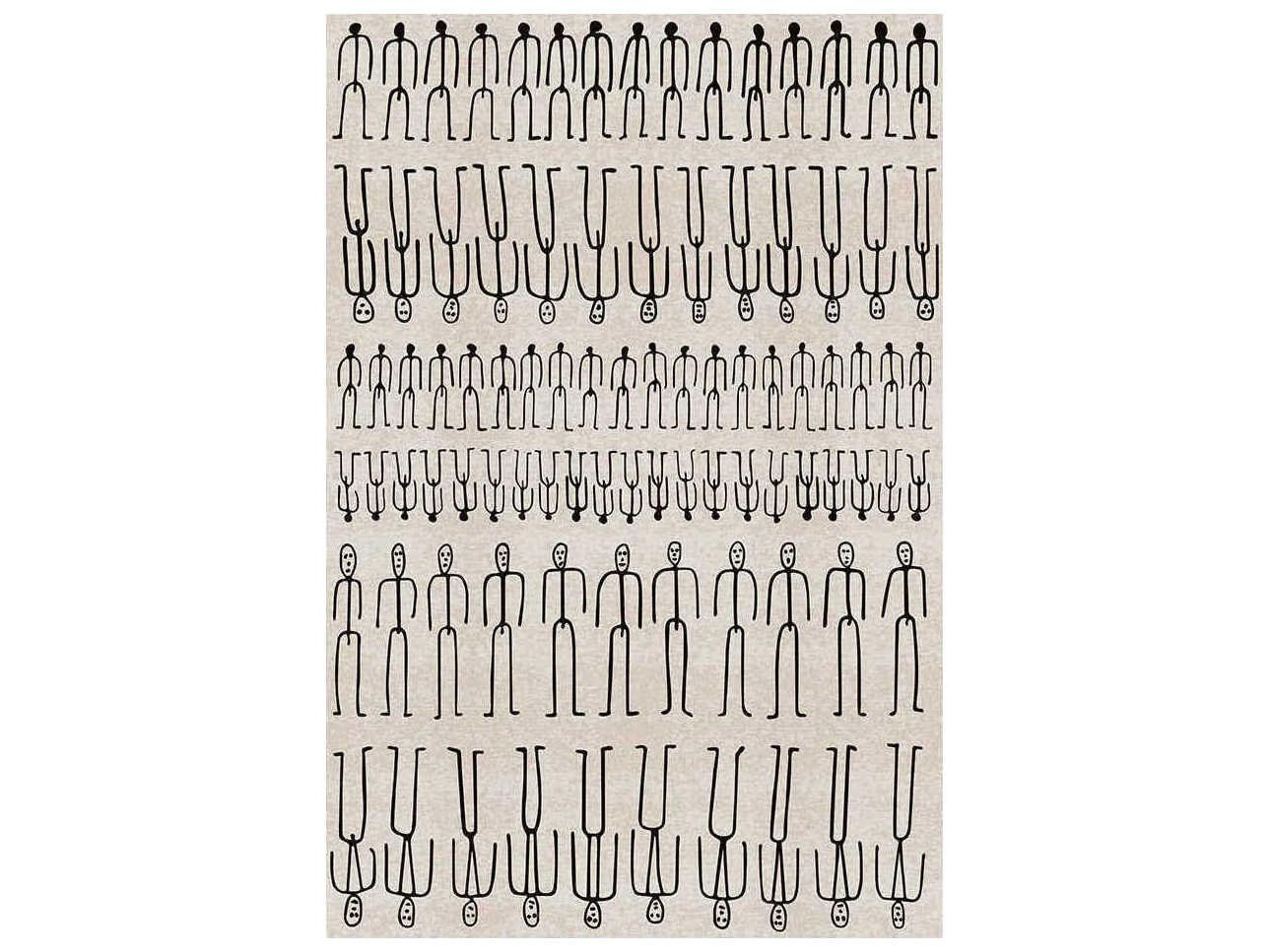 Qeeboo Genetic Tales Parade Graphic Area Rug