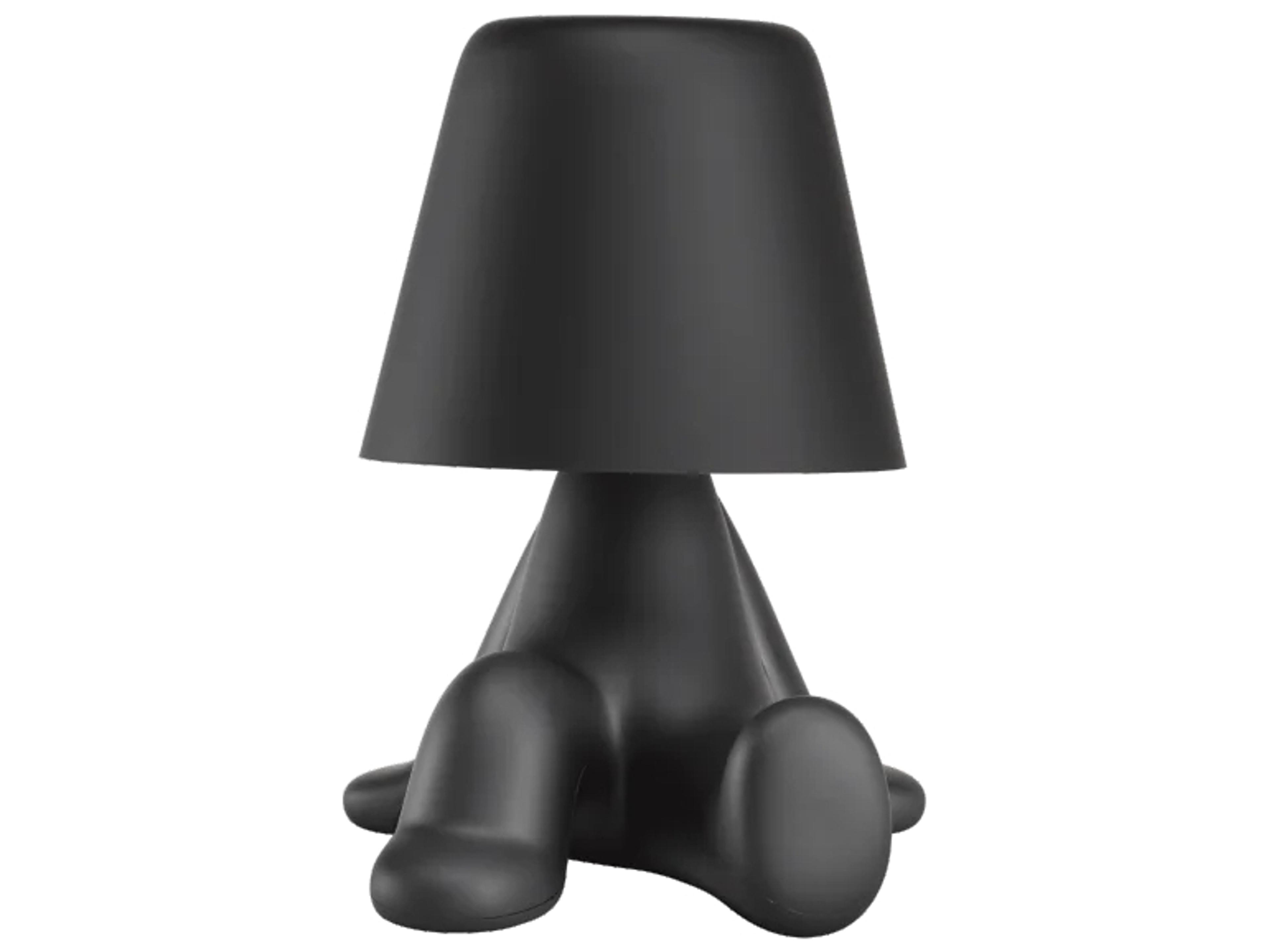 Qeeboo Sweet Brothers Black Table Lamp