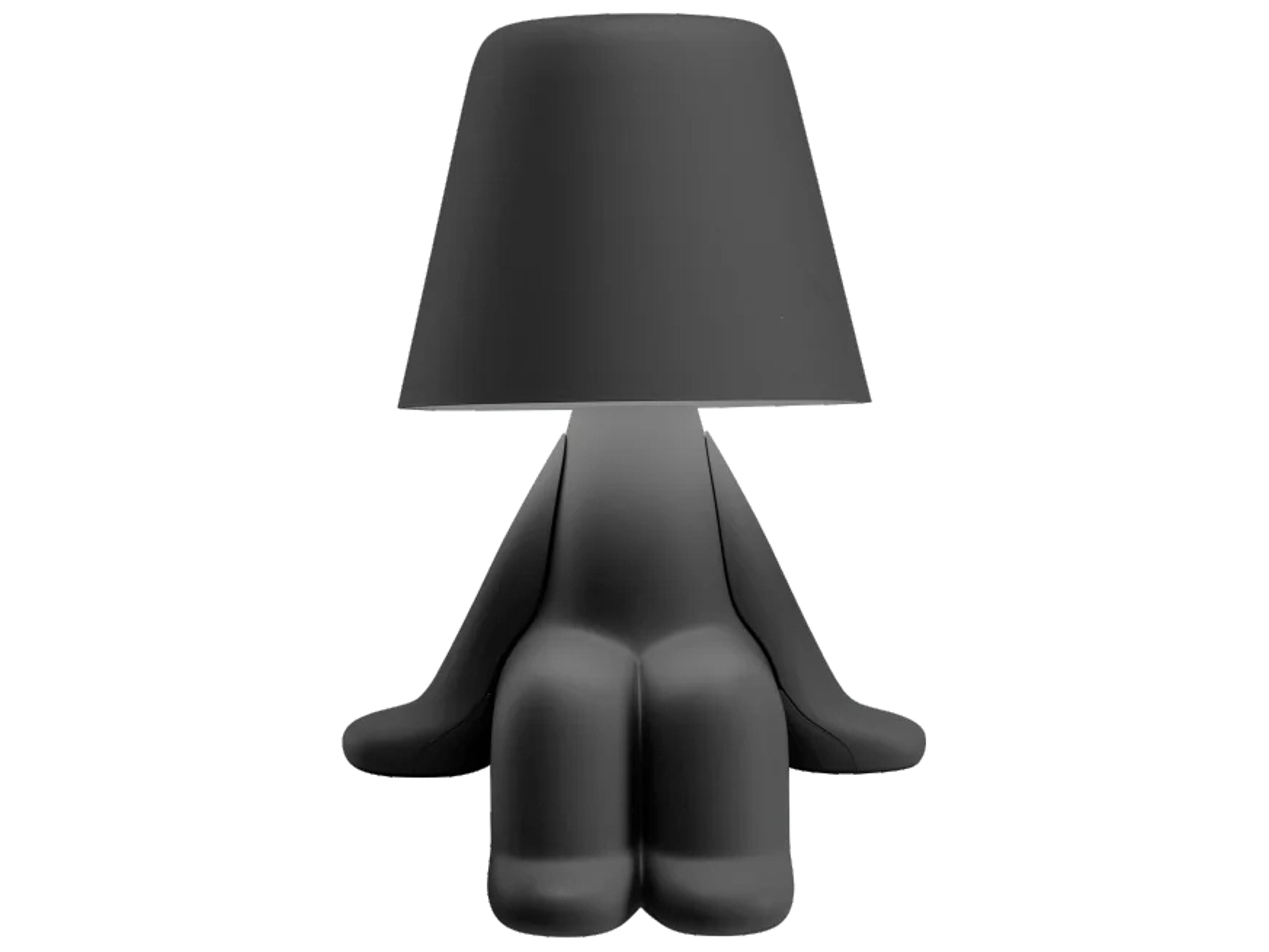 Qeeboo Sweet Brothers Black Table Lamp