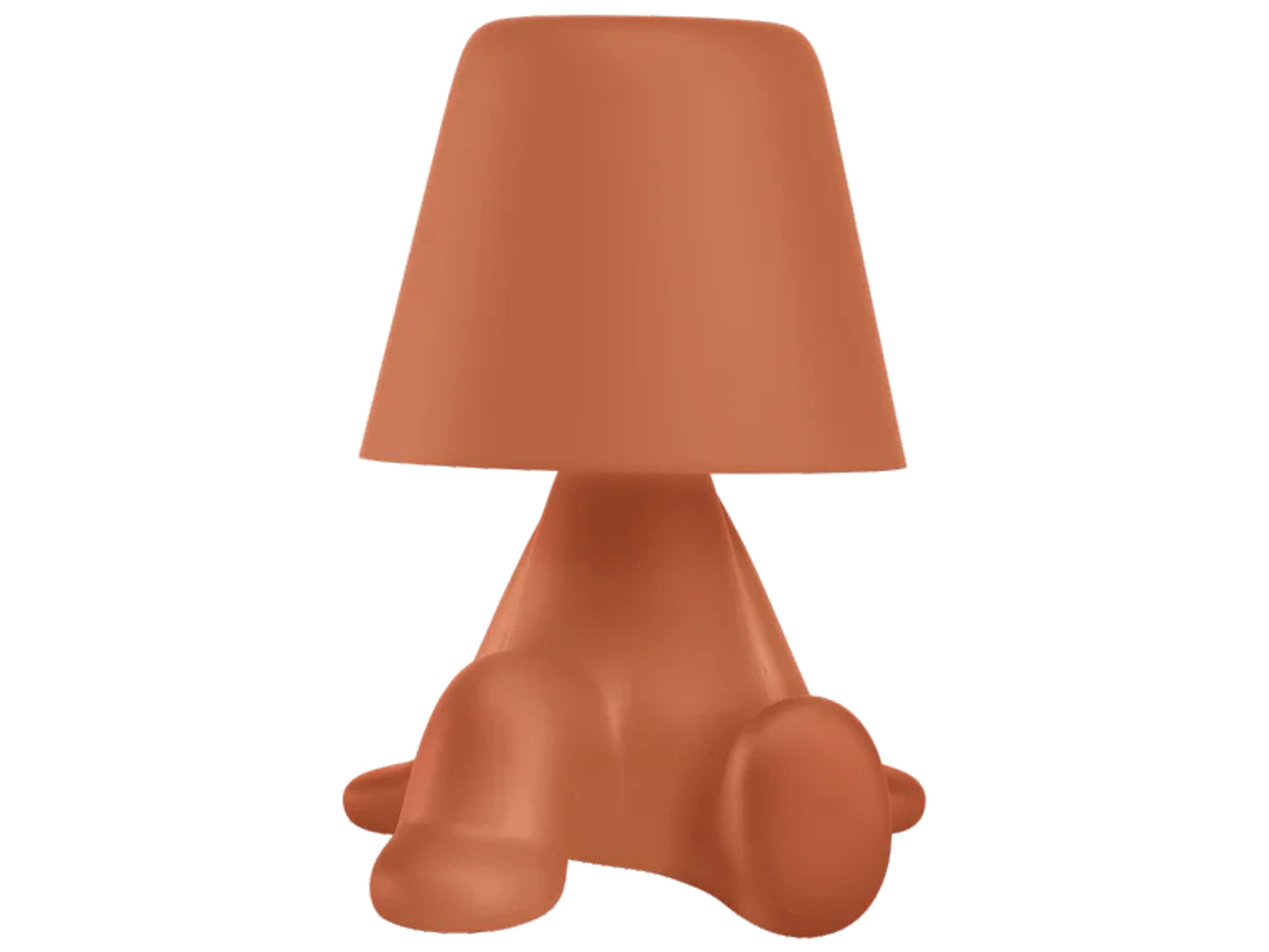 Qeeboo Sweet Brothers Terracotta Orange Table Lamp