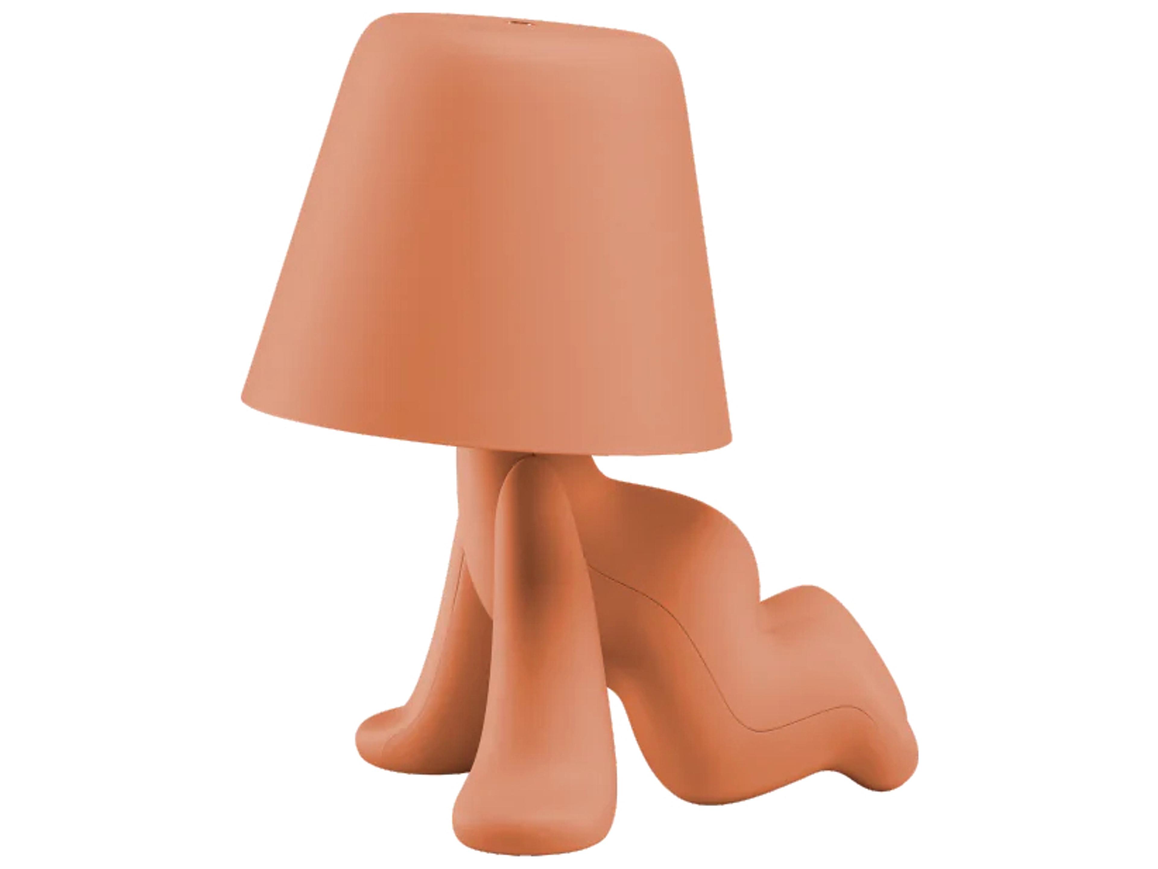 Qeeboo Sweet Brothers Terracotta Orange Table Lamp