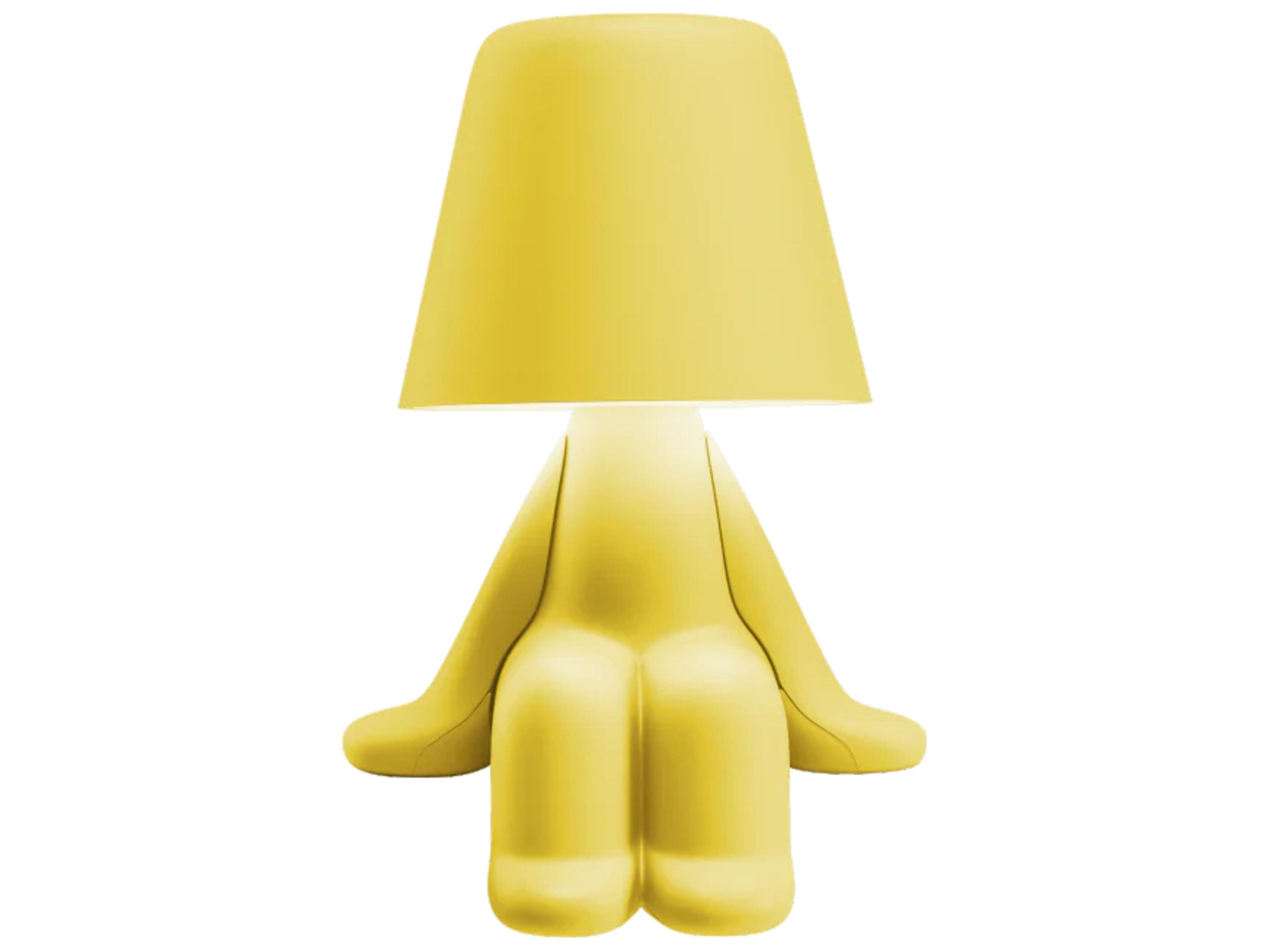 Qeeboo Sweet Brothers Yellow Table Lamp