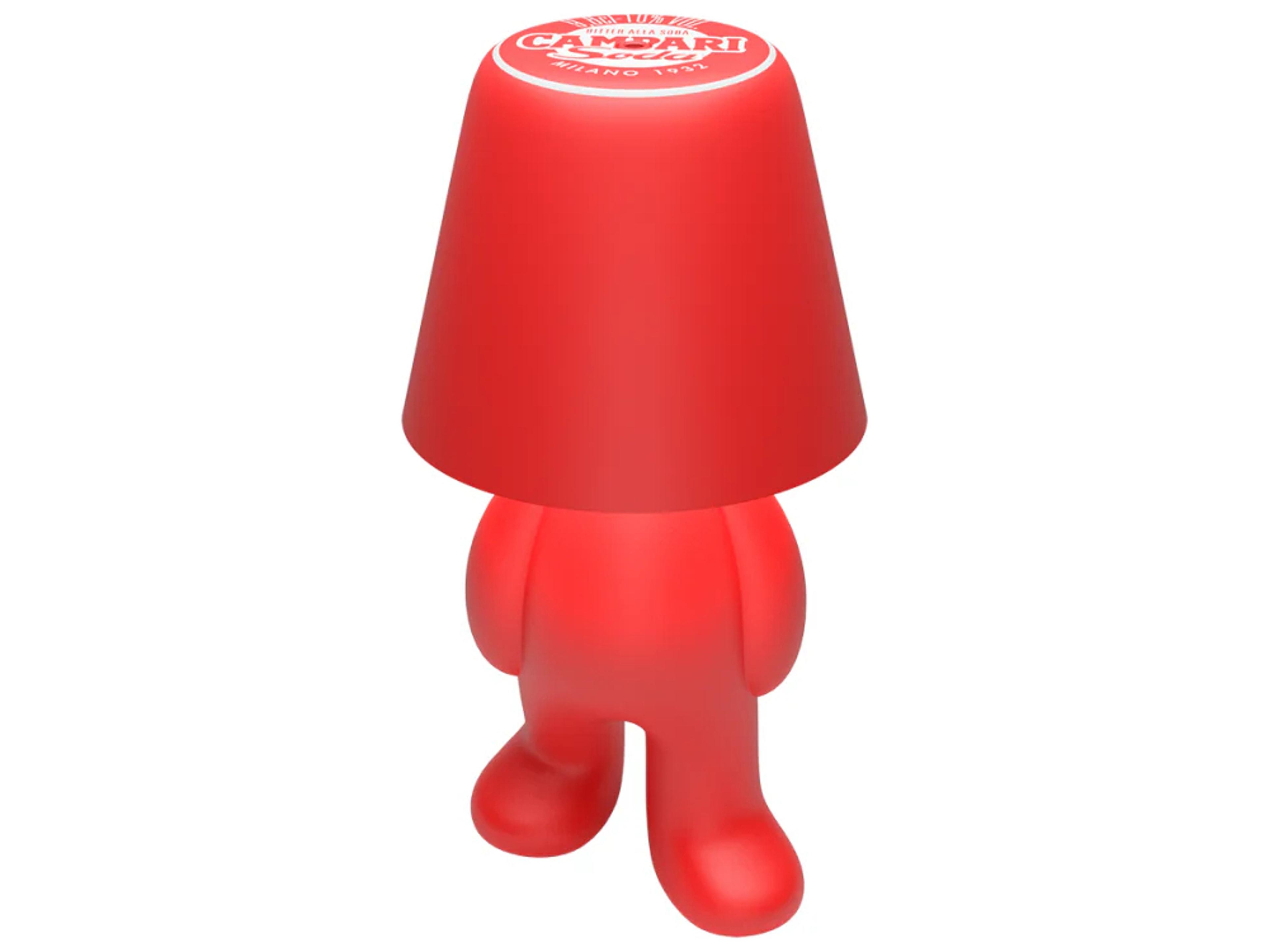 Qeeboo Sweet Brothers Campari Red Table Lamp