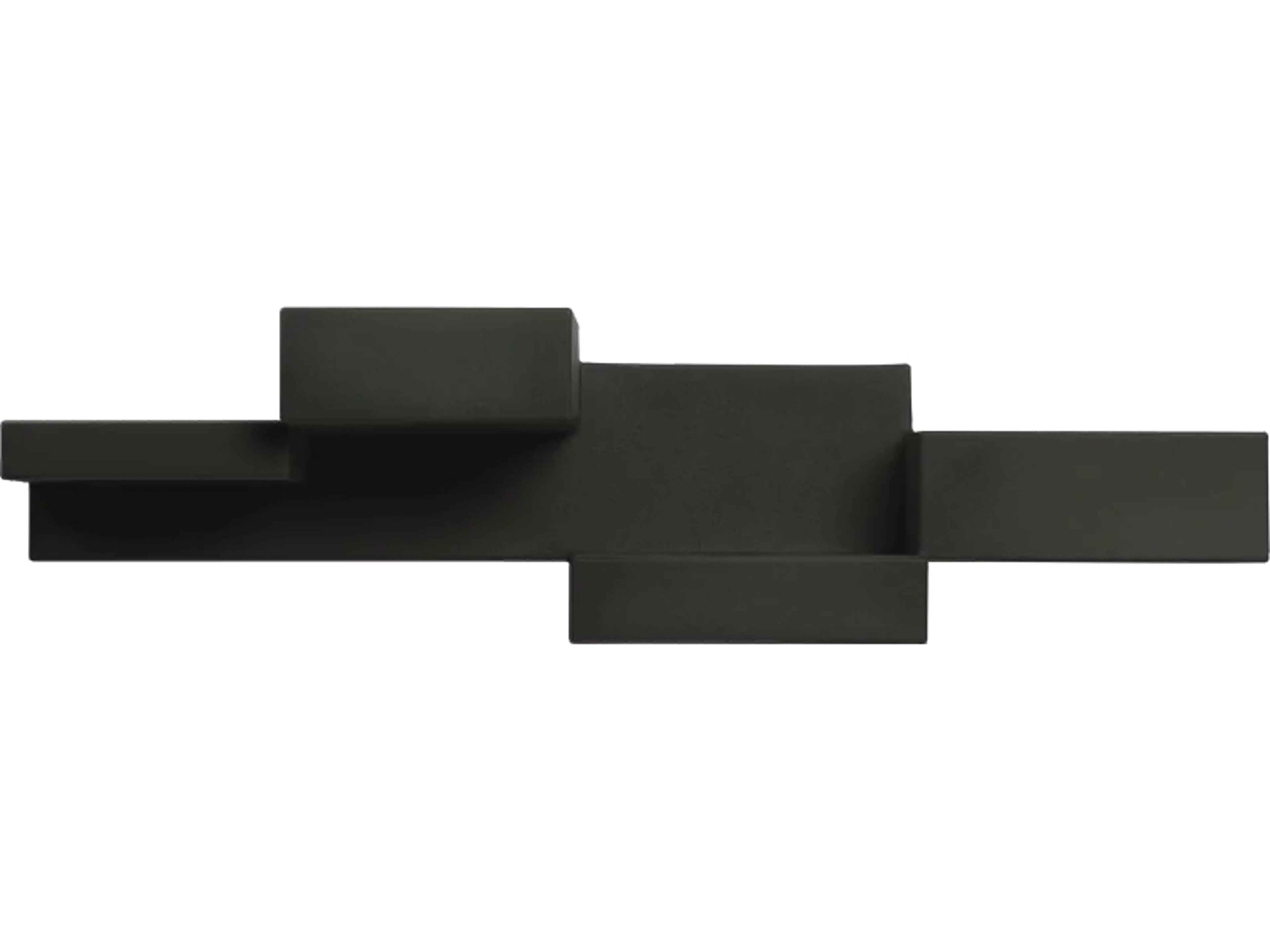 Qeeboo Primitive Black Wall Bookshelf