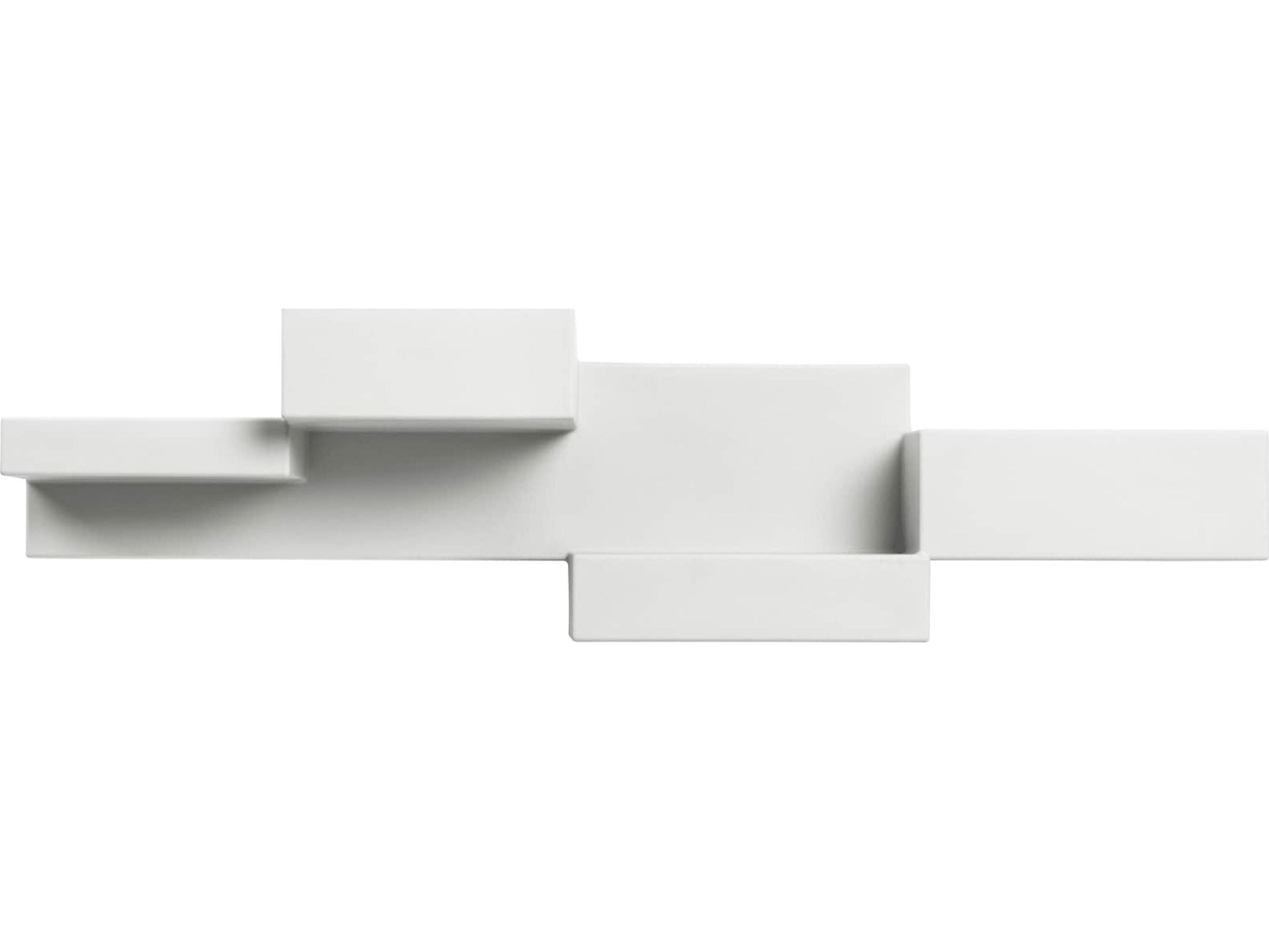 Qeeboo Primitive White Wall Bookshelf