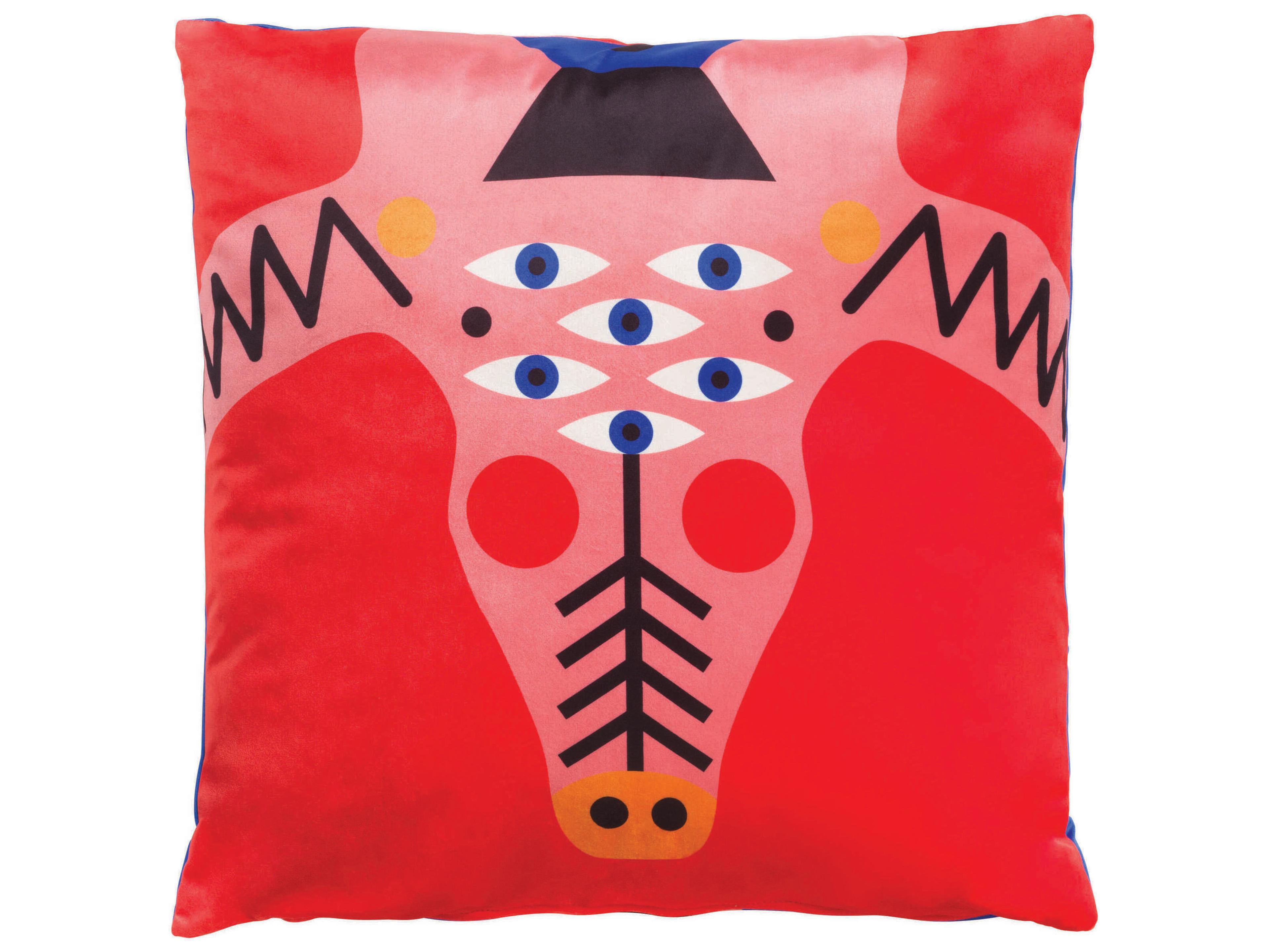 Qeeboo Oggian Crocopink Pillow