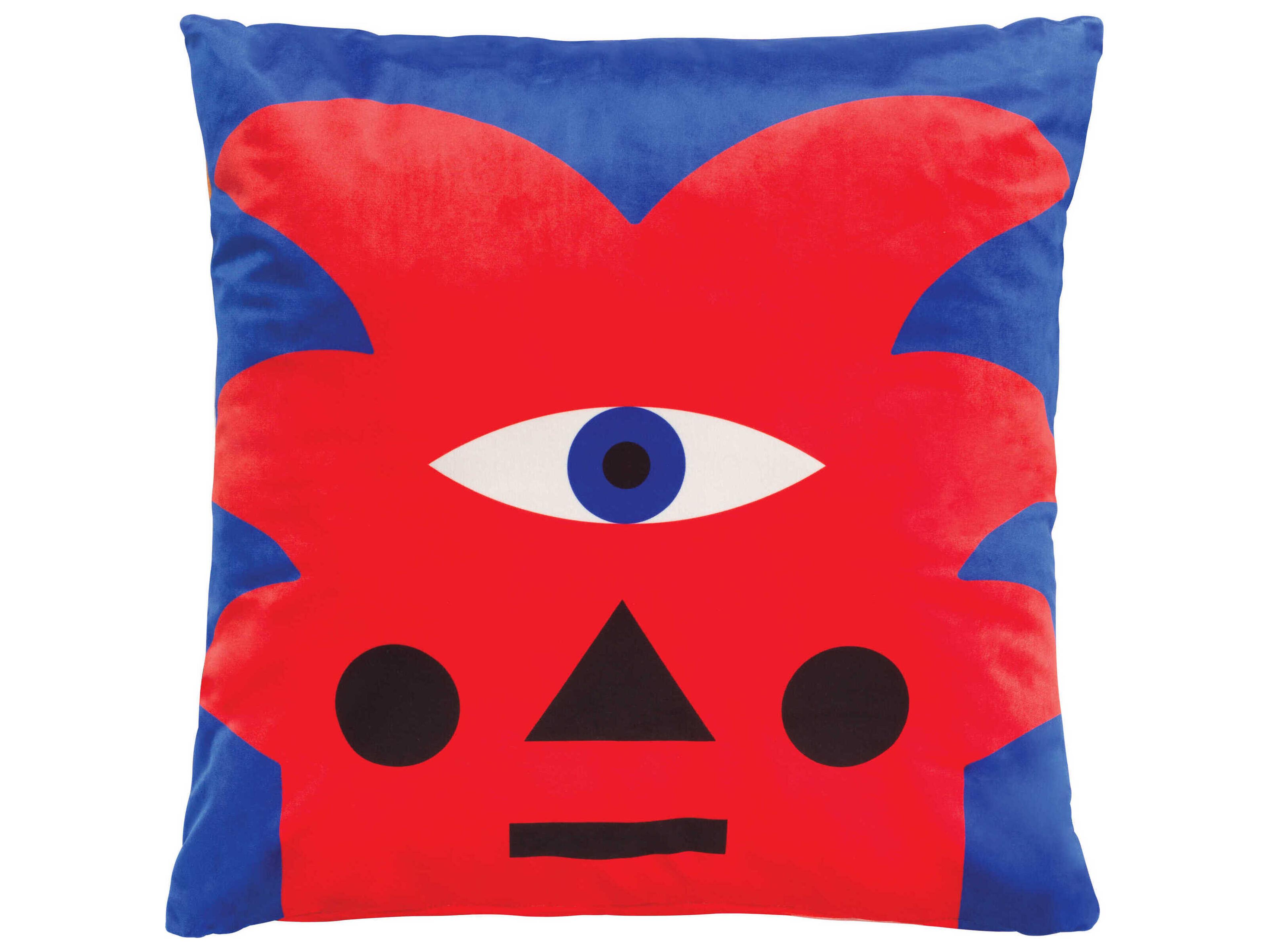 Qeeboo Oggian Red Palm Pillow