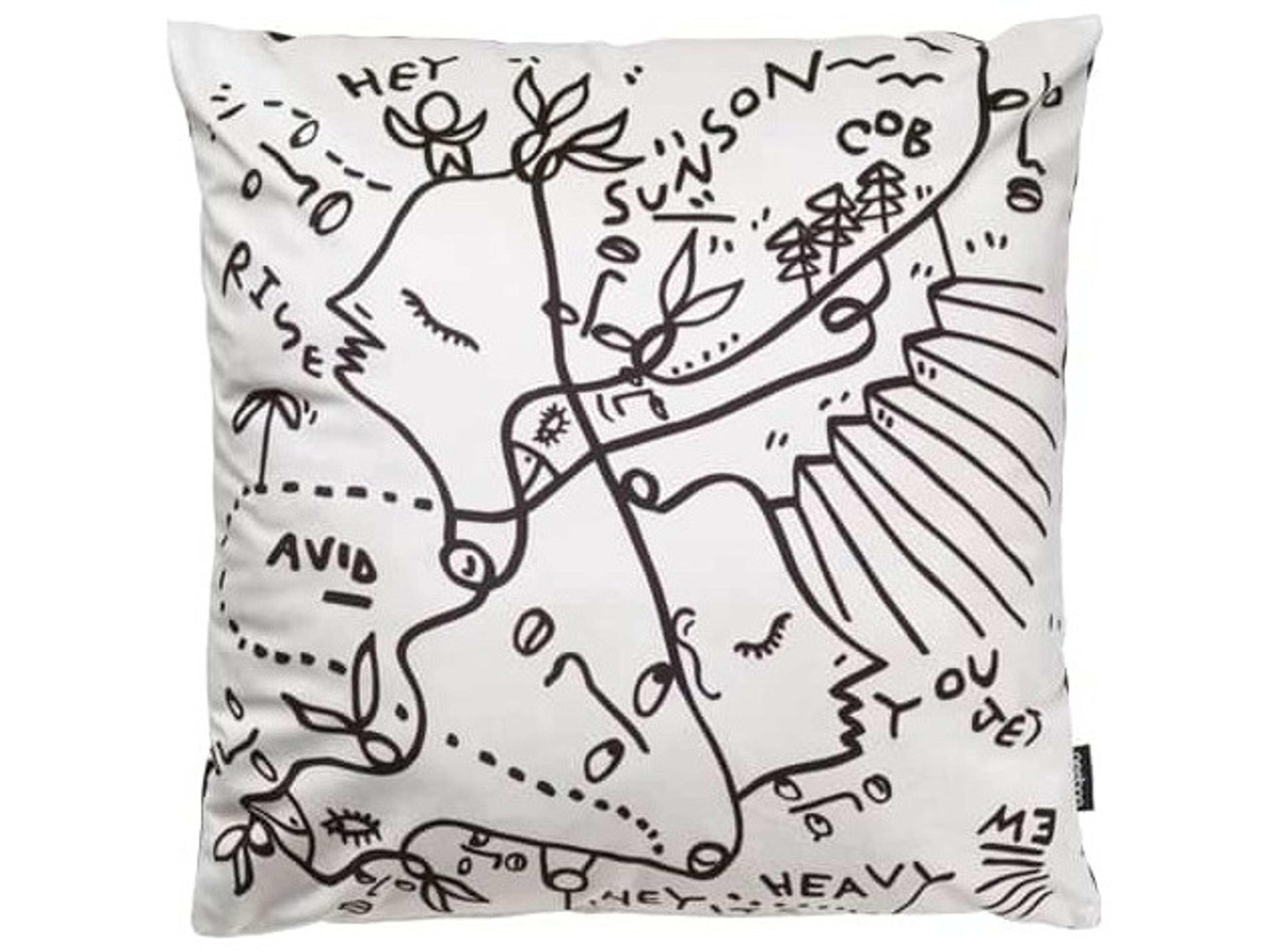 Qeeboo Linescapes Energetic Expressions Pillow