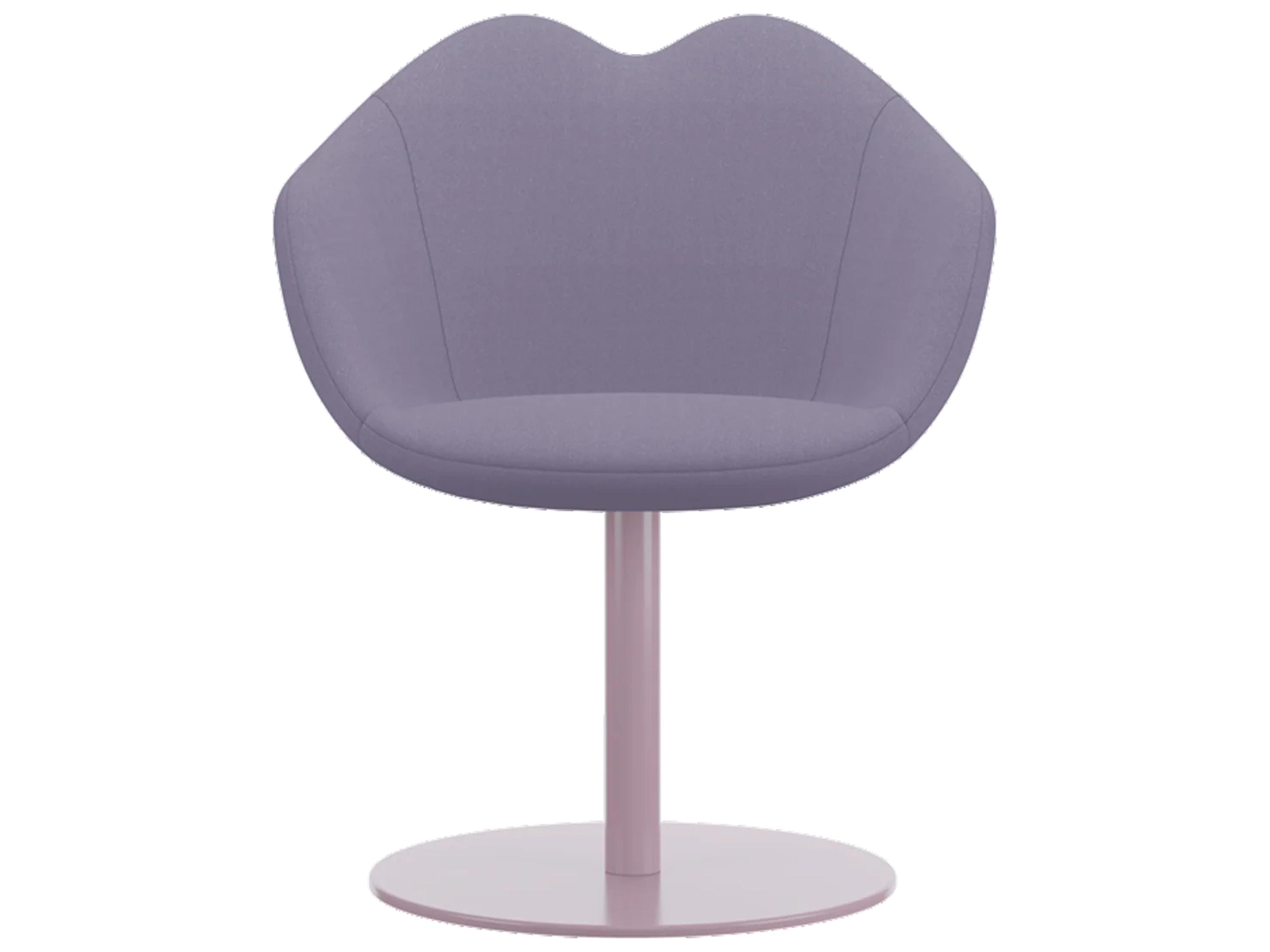 XOXO Pink Upholstered Arm Dining Chair